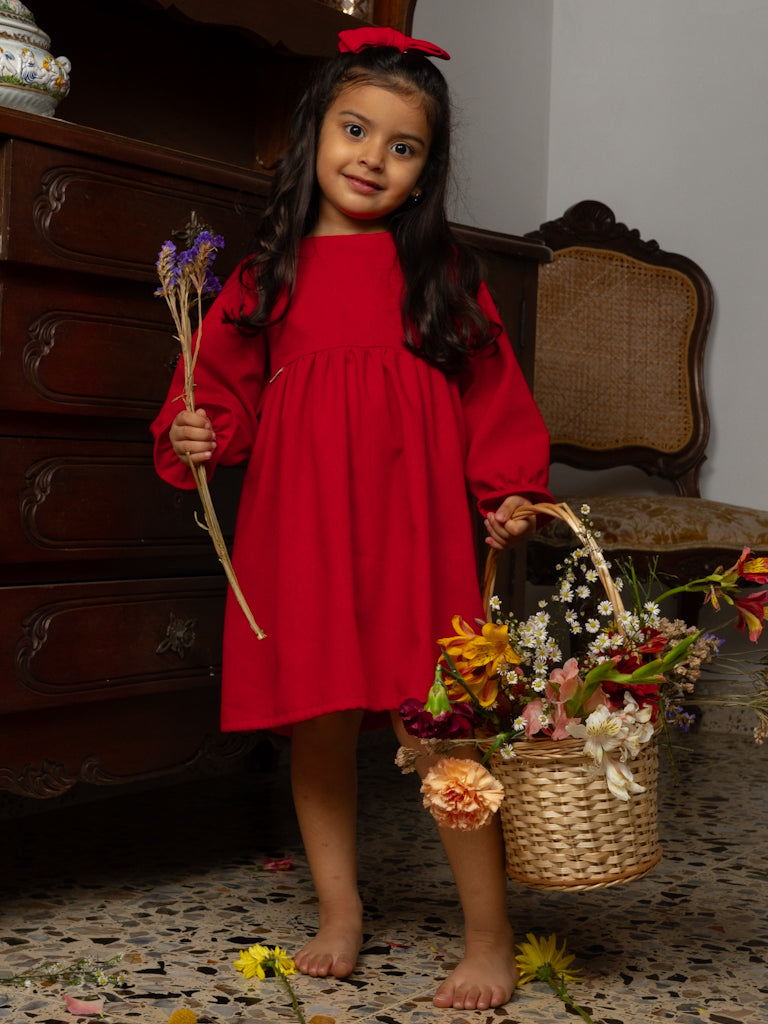 VESTIDO GARDENIA | ROJO