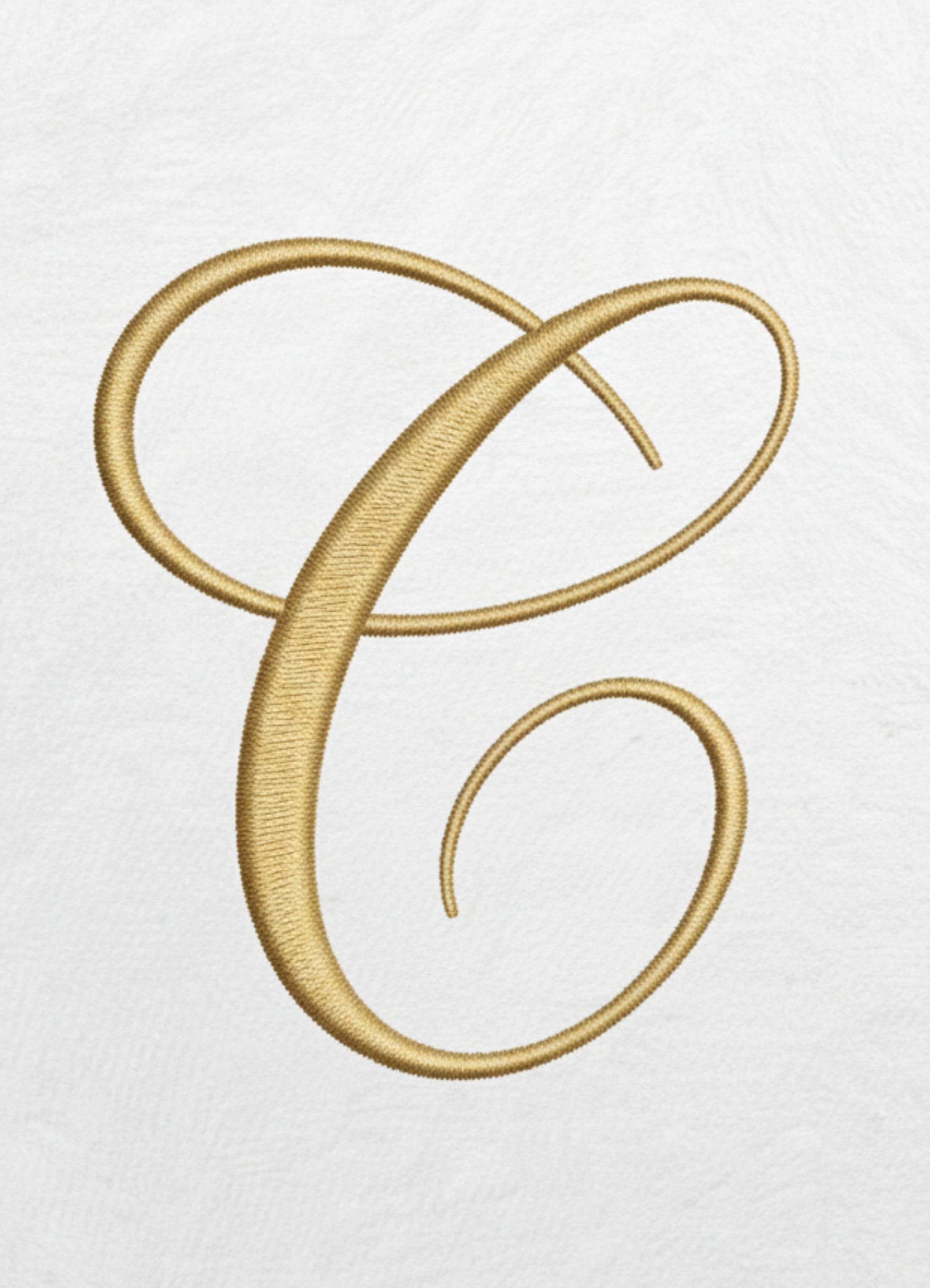 LETRA INICIAL | BORDADA