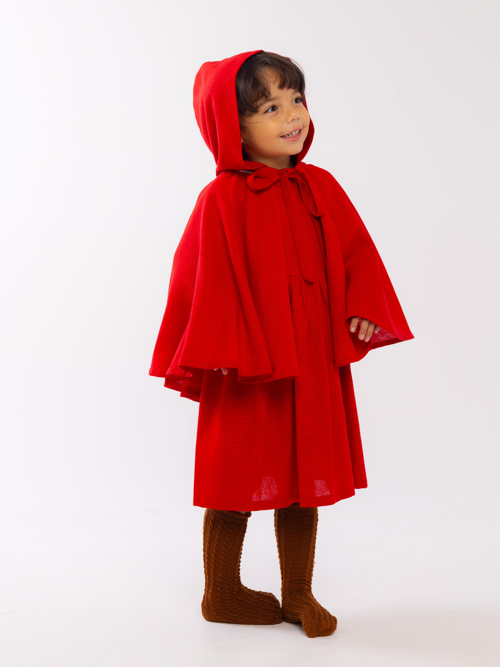 CONJUNTO CAPERUCITA ROJA