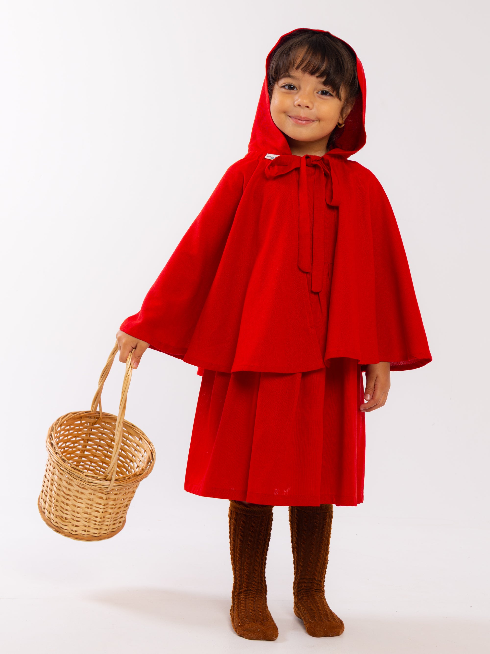 CONJUNTO CAPERUCITA ROJA