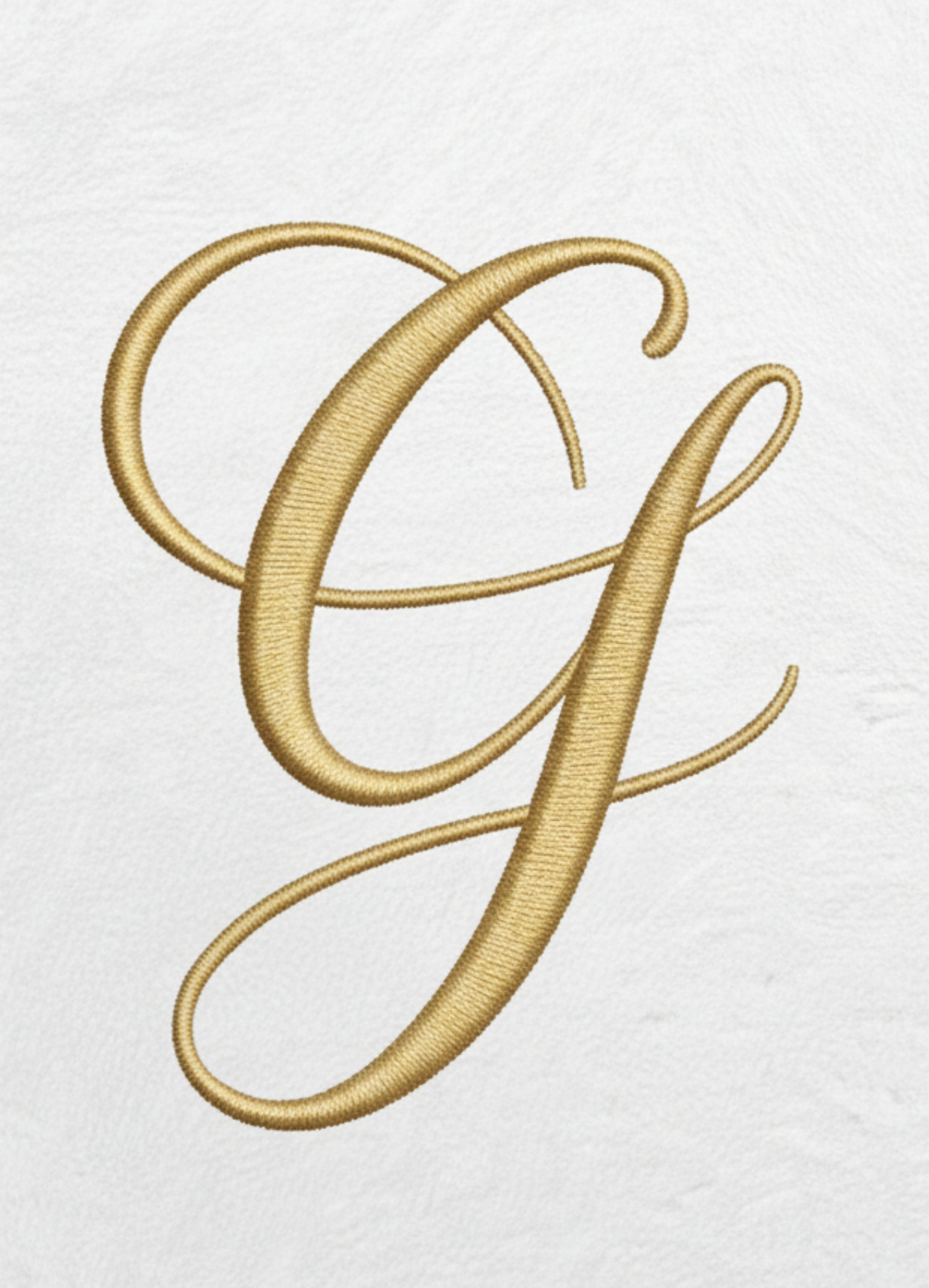 LETRA INICIAL | BORDADA