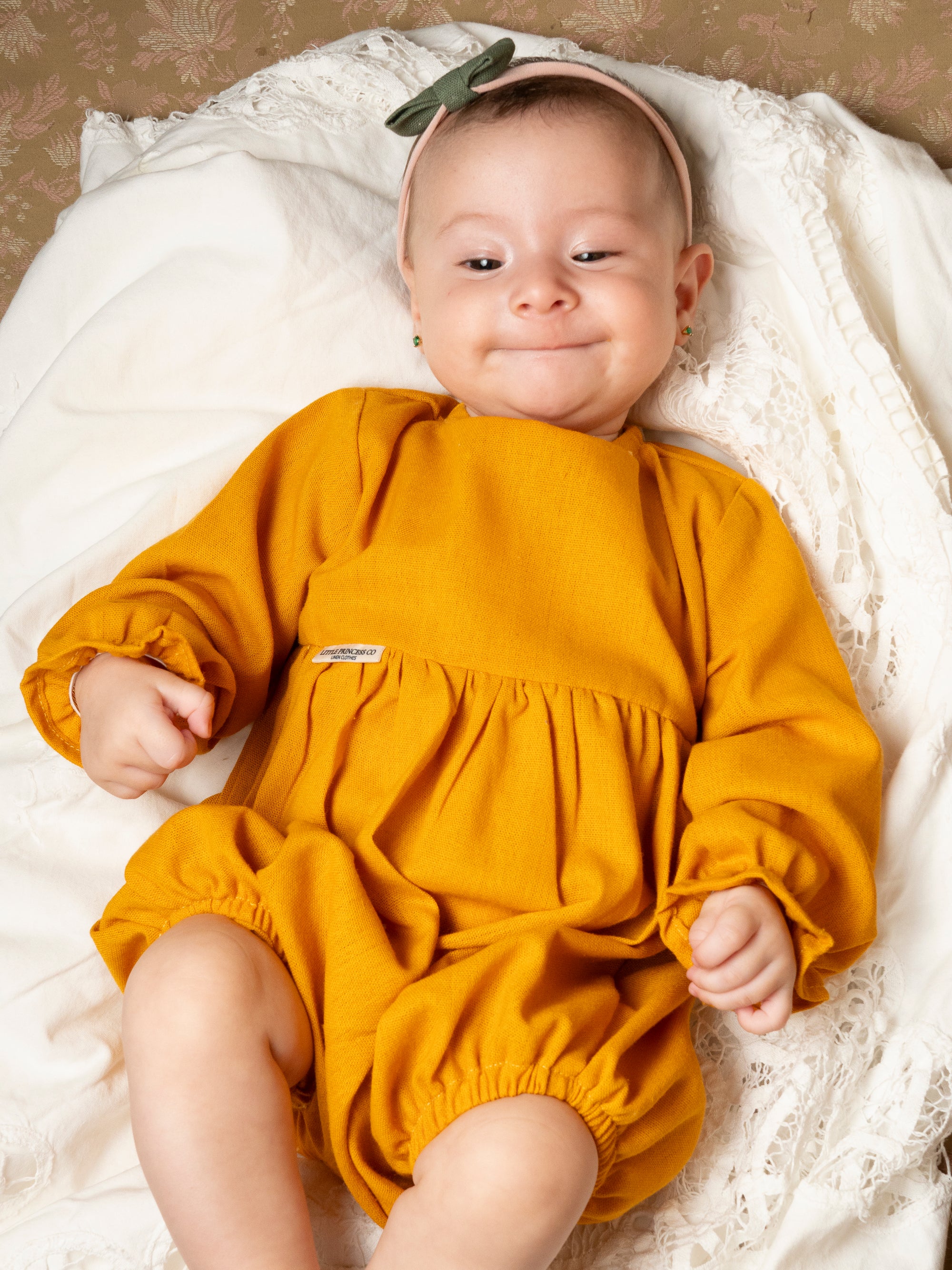 VESTIDO GARDENIA BEBÉ | Manga Larga