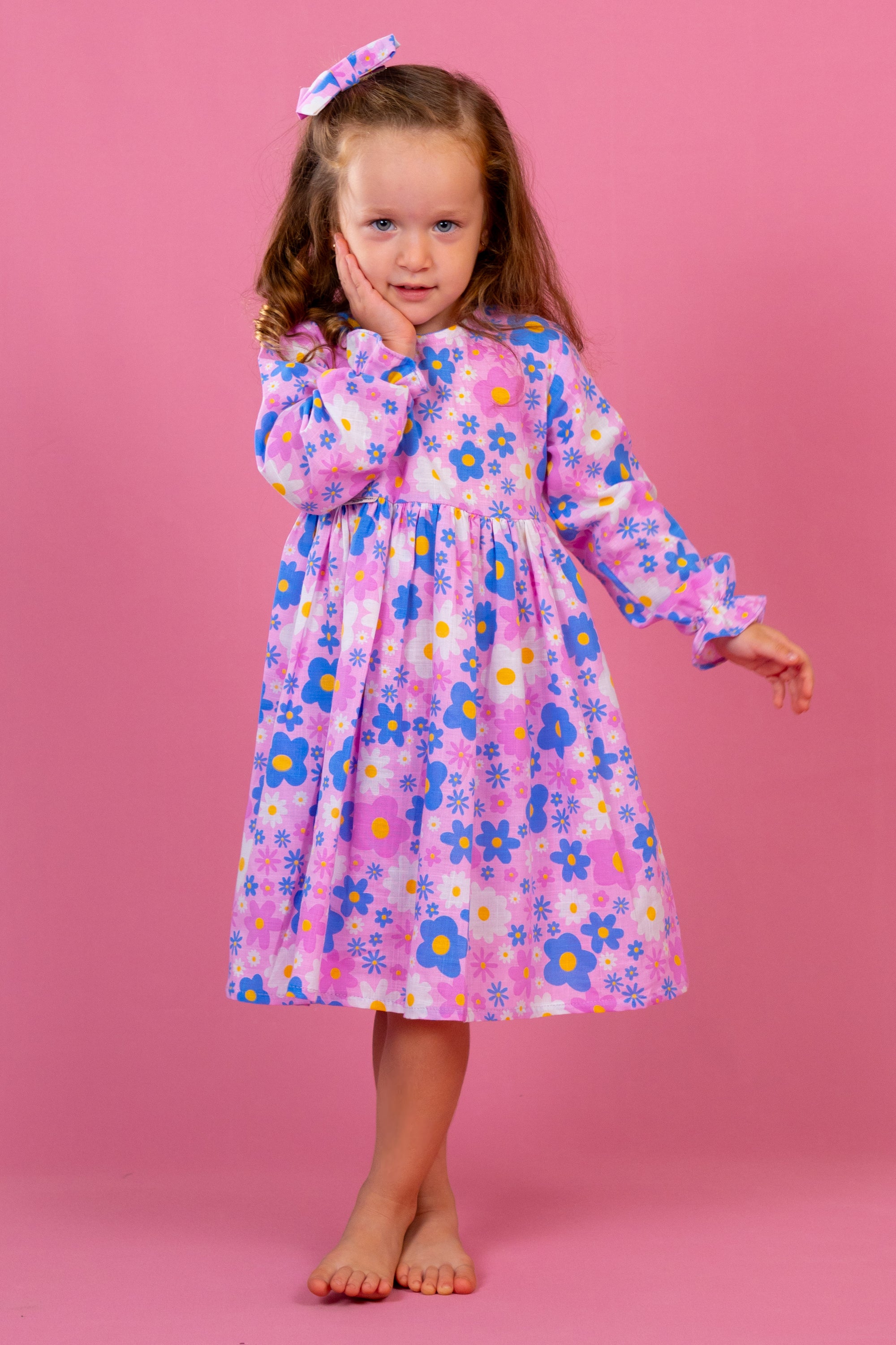 VESTIDO ROSA | FLORECER