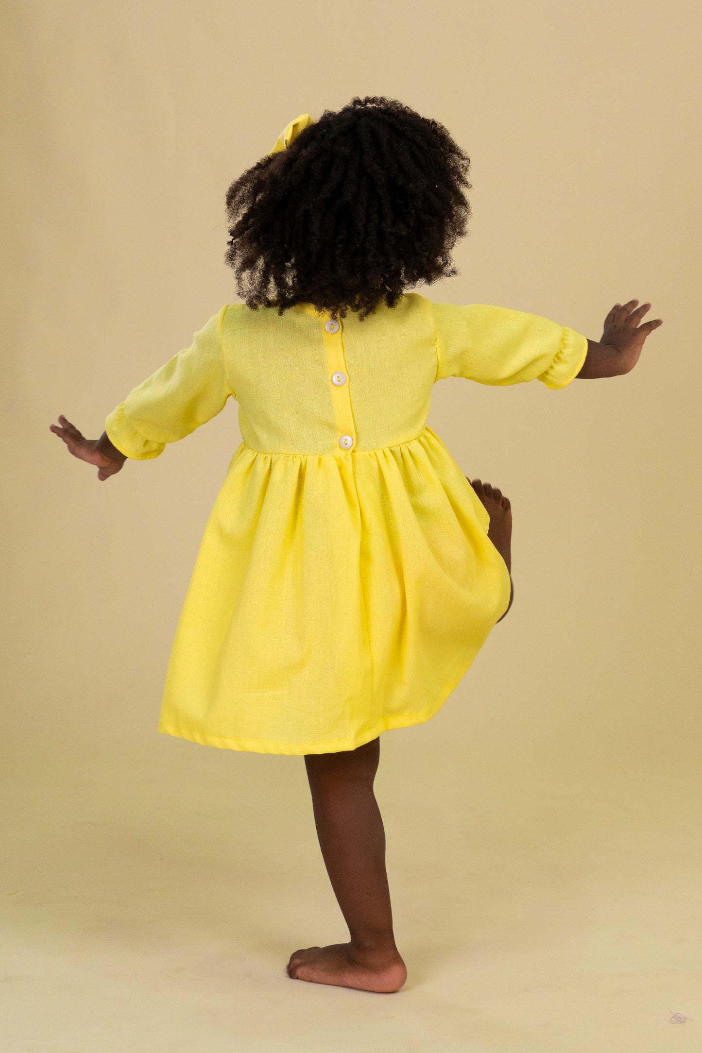 VESTIDO GARDENIA | AMARILLO