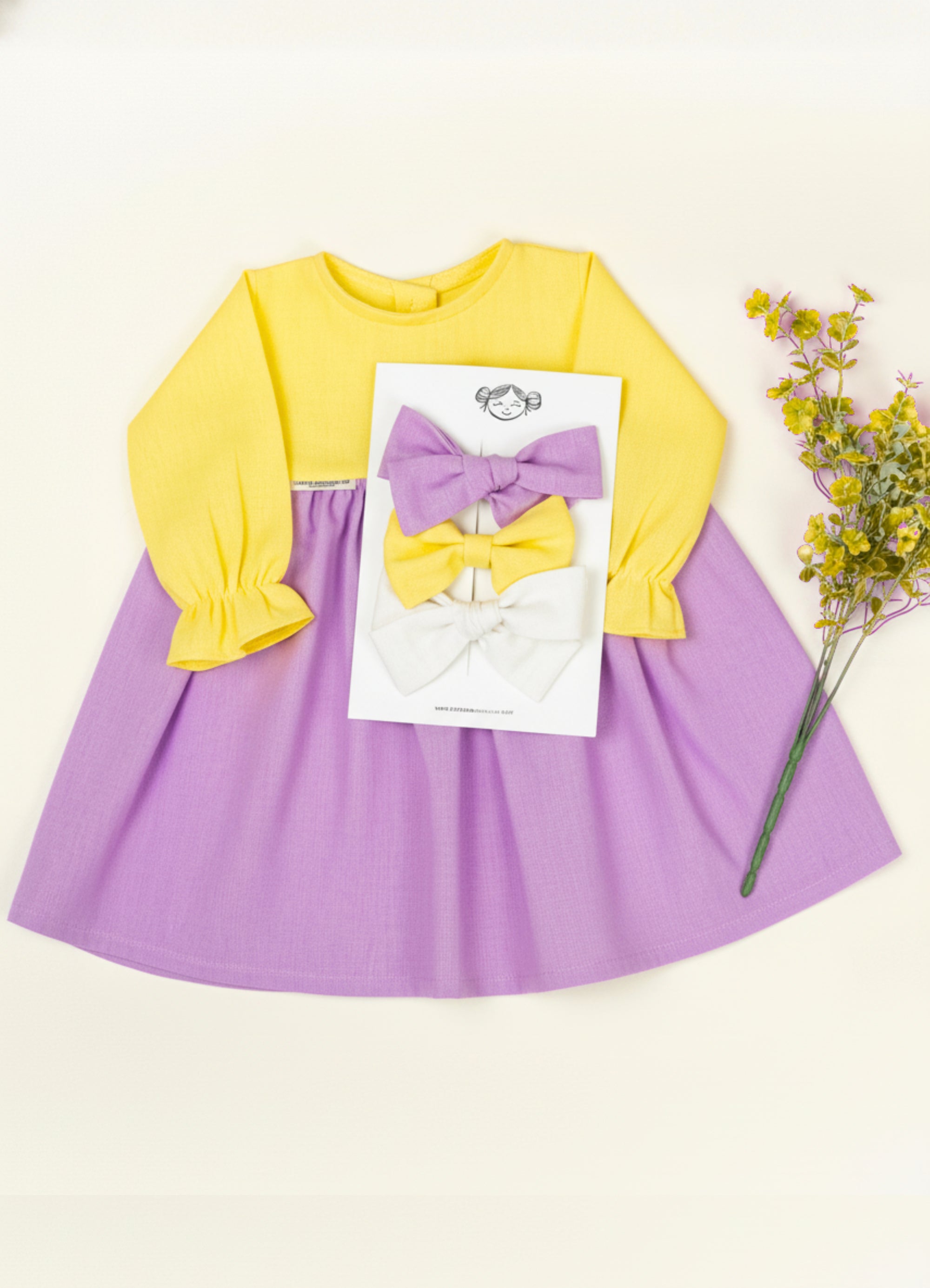 VESTIDO GARDENIA COMBINADO | ¡Elige color!