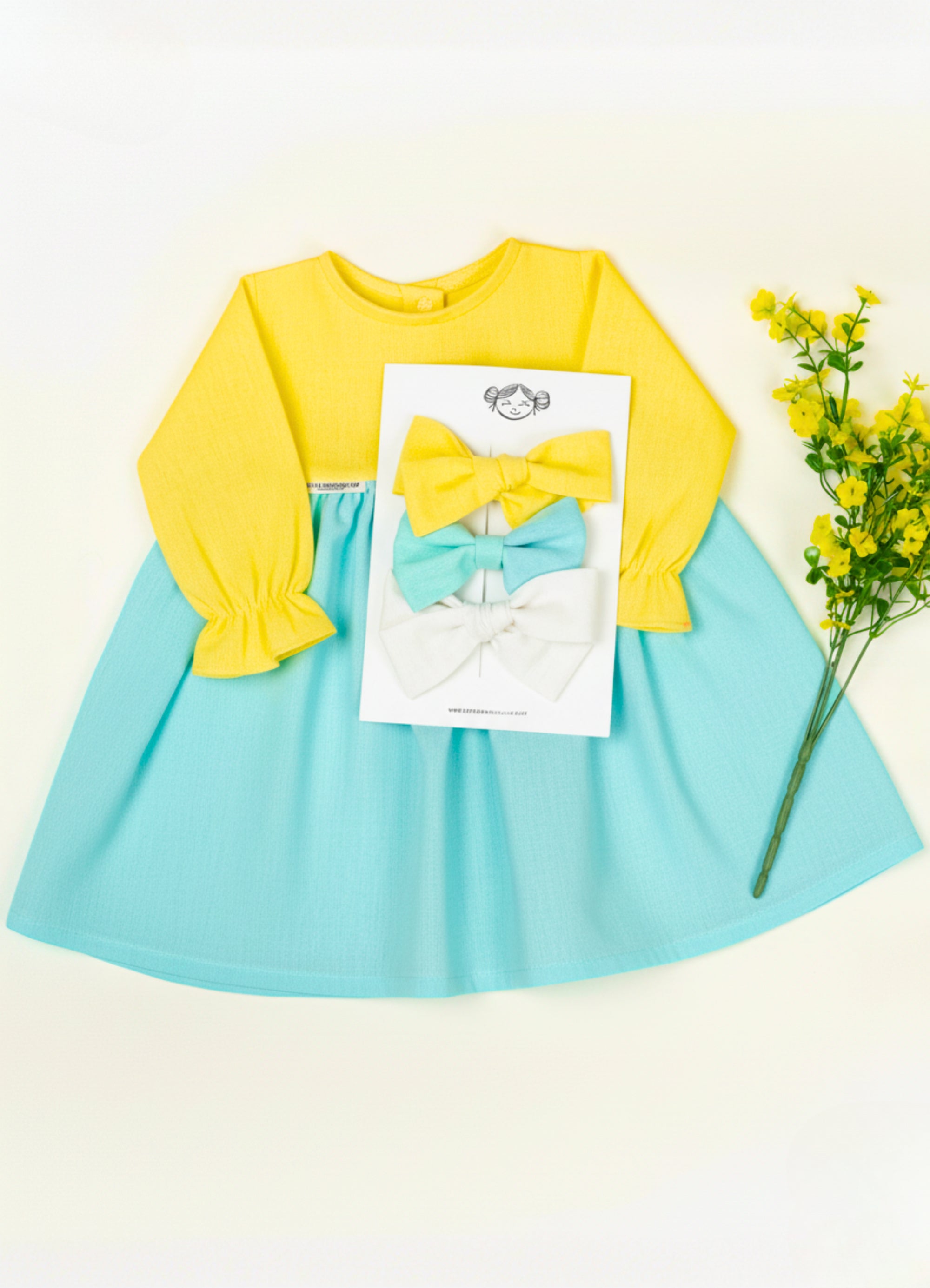 VESTIDO GARDENIA COMBINADO | ¡Elige color!