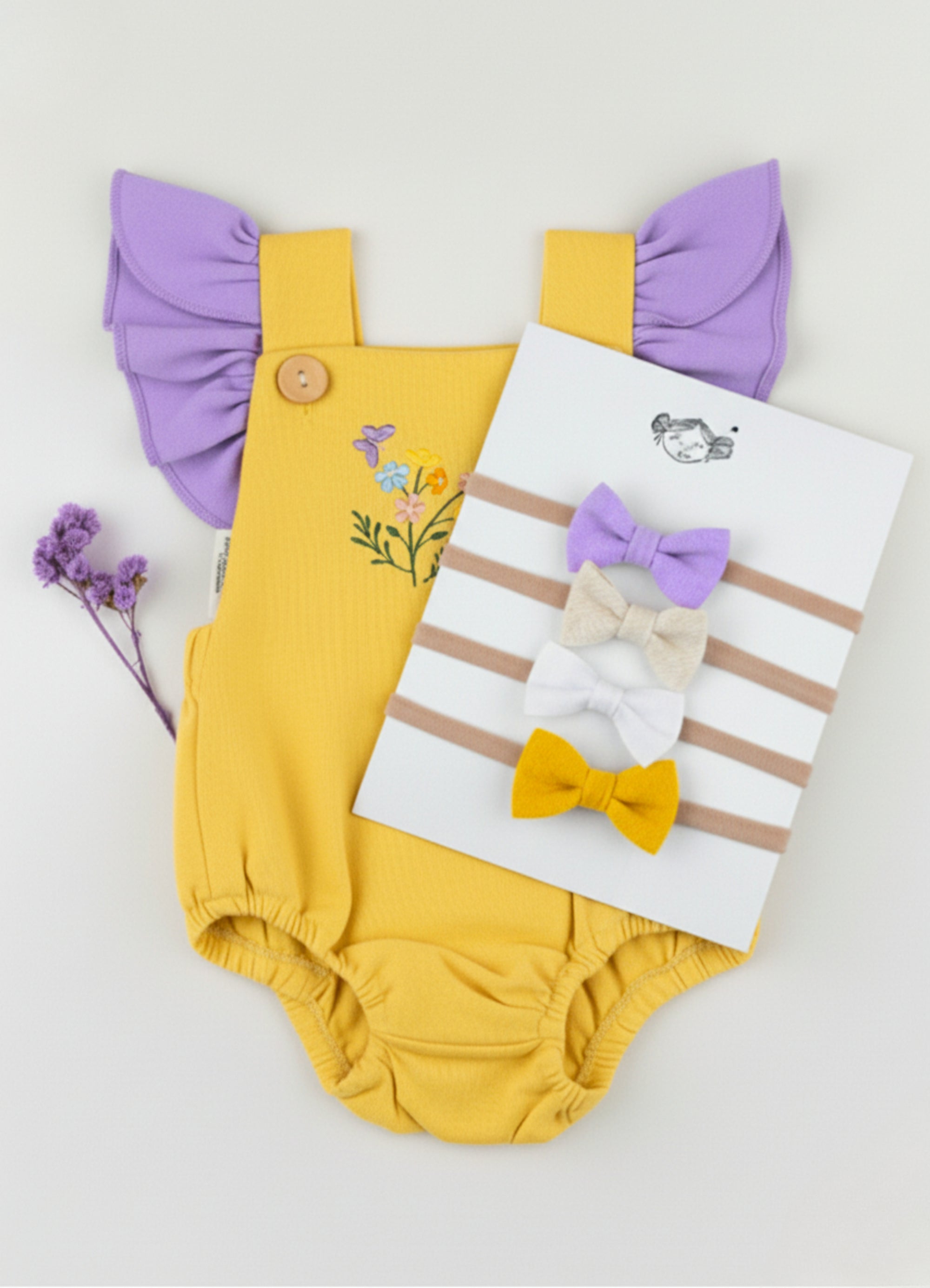 MAMELUCO GIARDINO BORDADO | ¡Elige color y bordado!