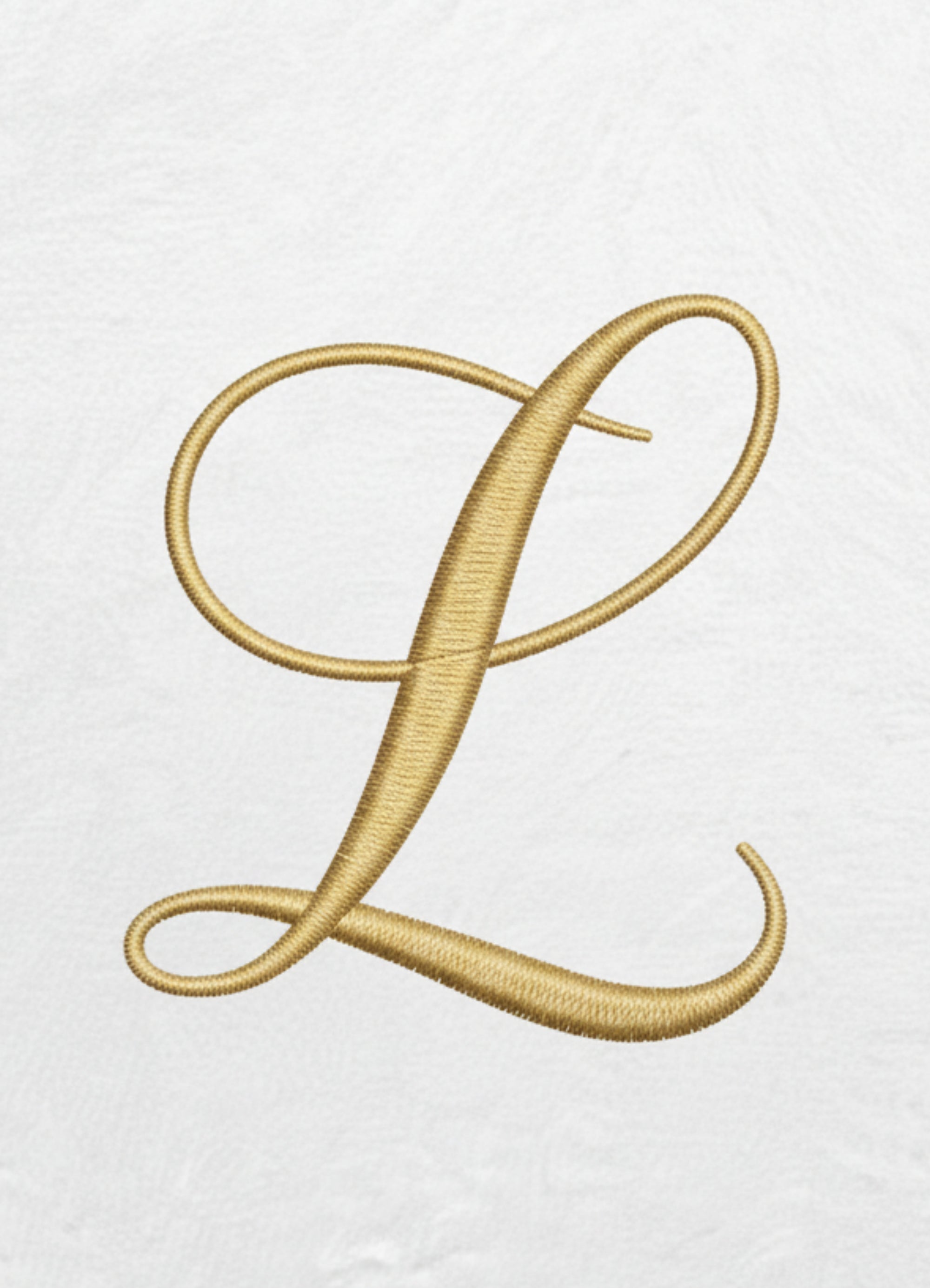 LETRA INICIAL | BORDADA