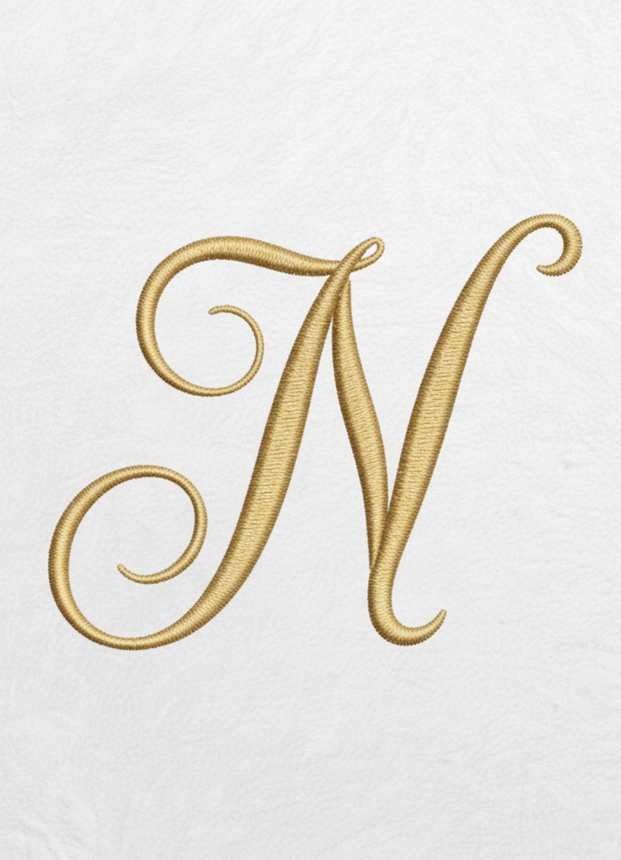 LETRA INICIAL | BORDADA