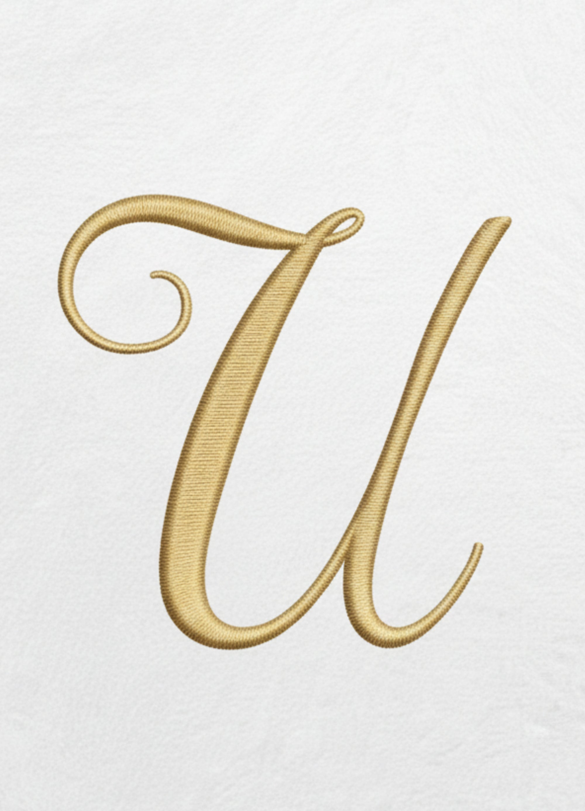 LETRA INICIAL | BORDADA