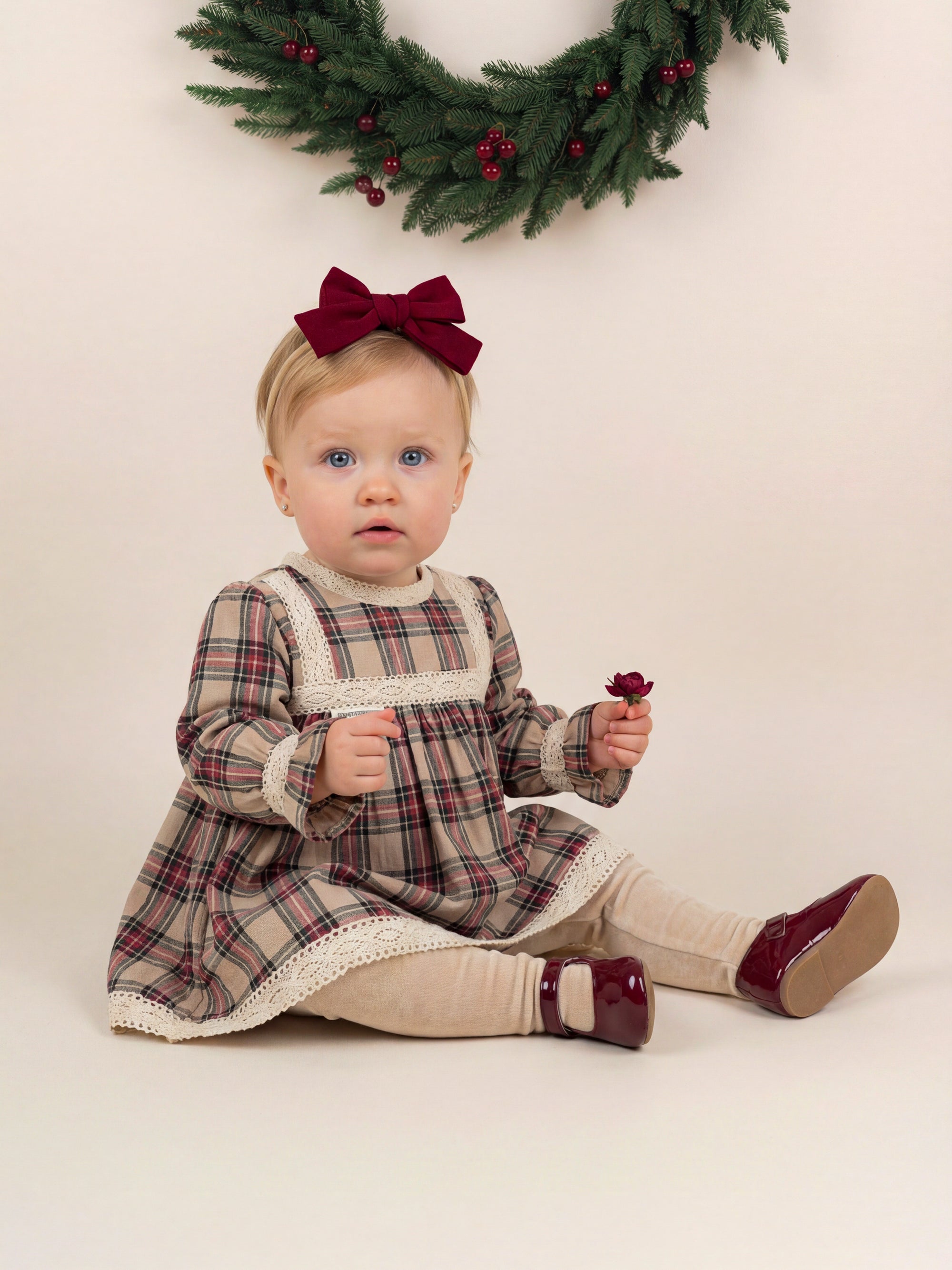 VESTIDO ROMANÉS | ESCOCÉS