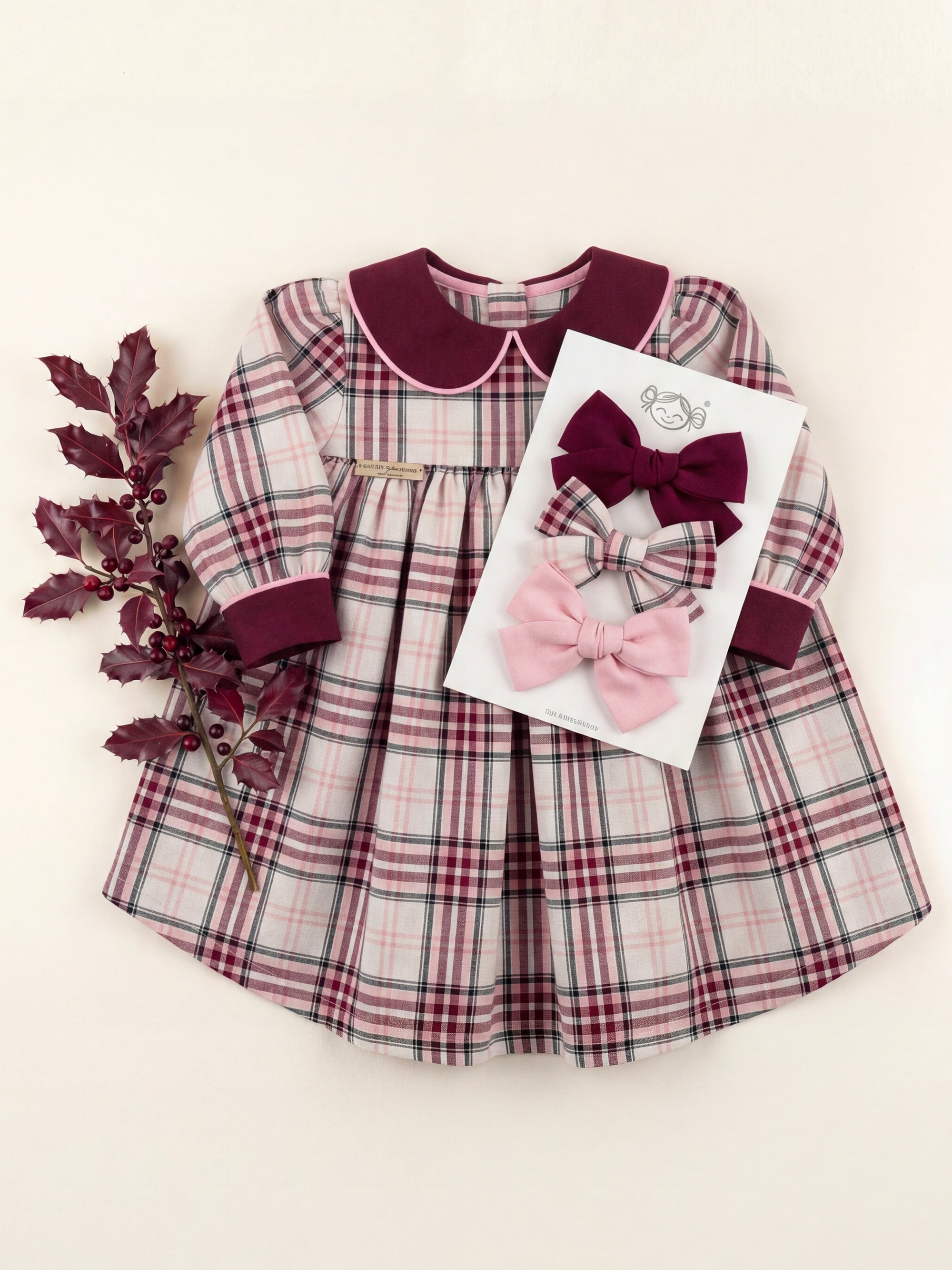 VESTIDO NOELLO  | ¡Navidad Rosa!