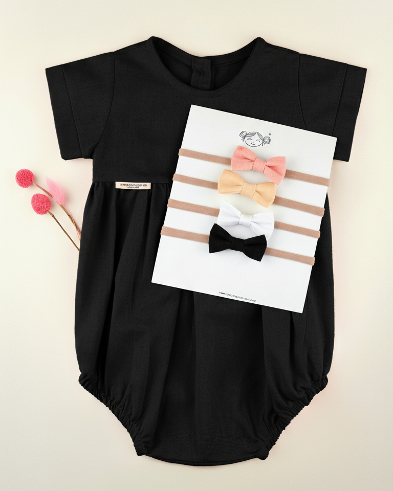 VESTIDO GARDENIA BEBÉ | Manga Corta