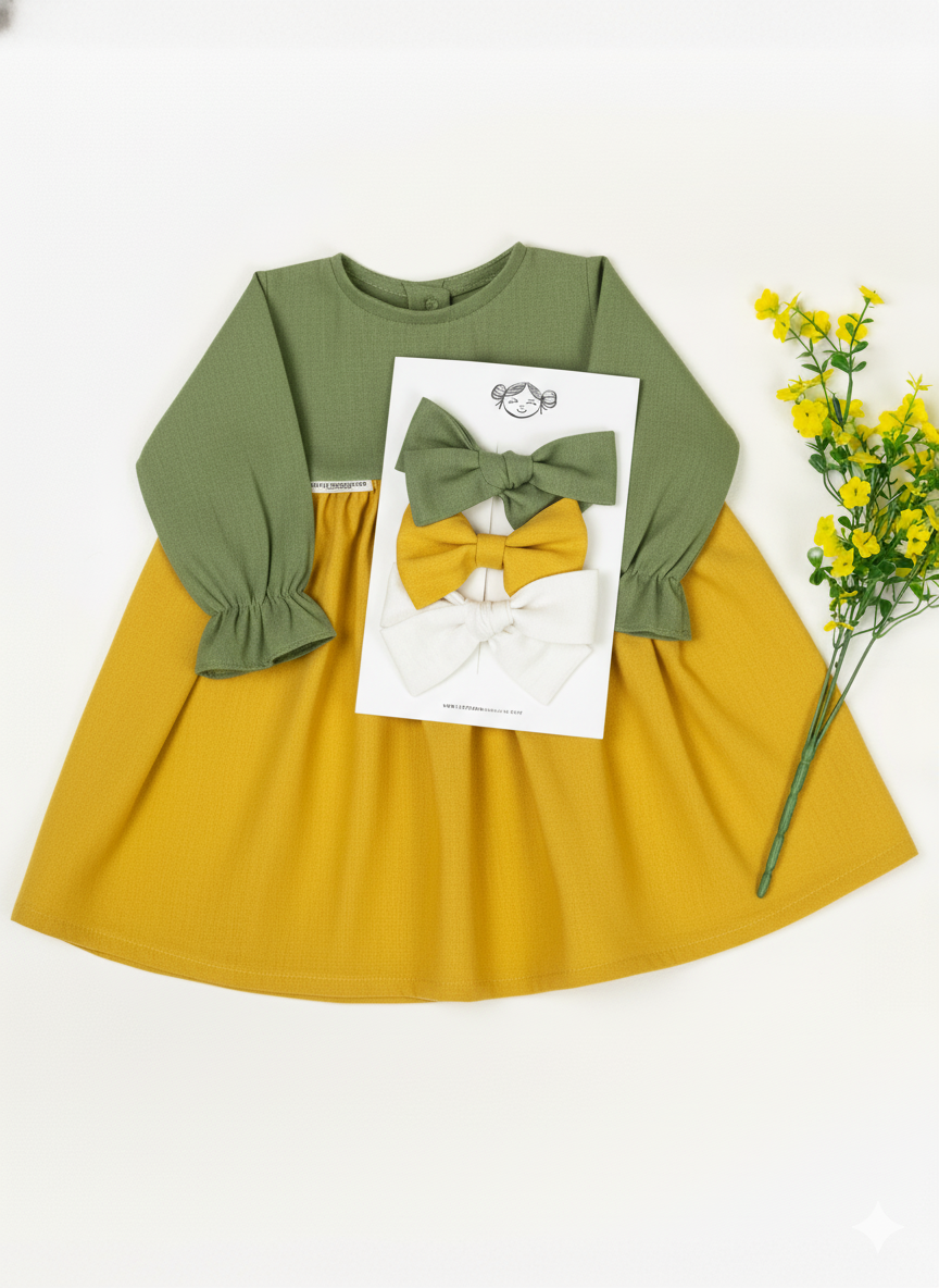 VESTIDO GARDENIA COMBINADO | ¡Elige color!