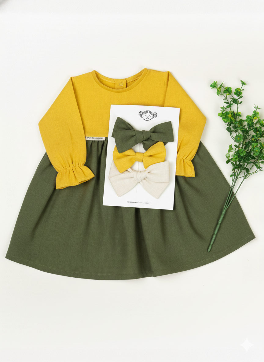 VESTIDO GARDENIA COMBINADO | ¡Elige color!