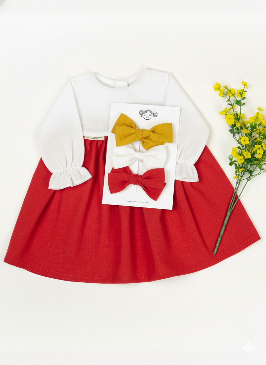 VESTIDO GARDENIA COMBINADO | ¡Elige color!