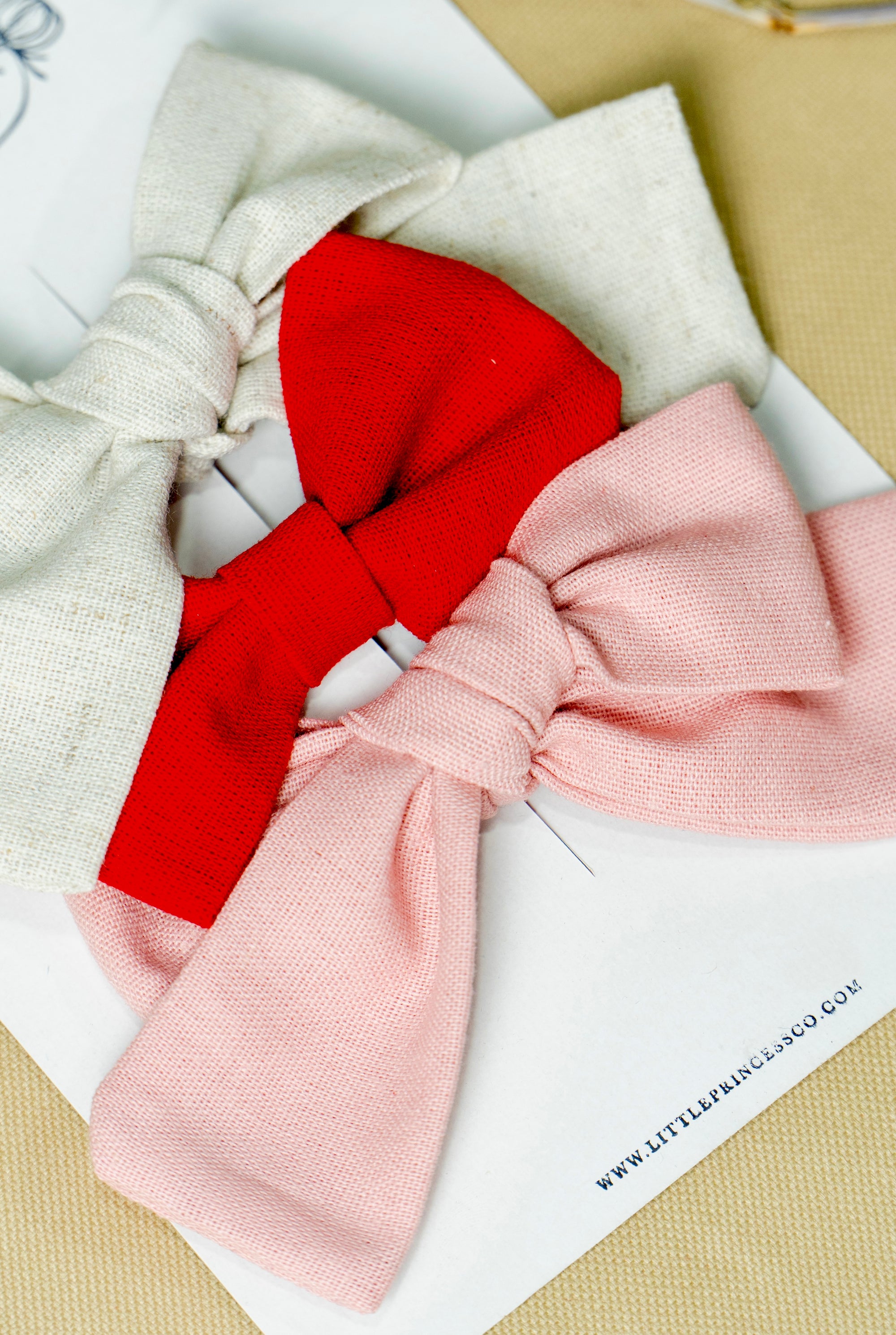 SET DE LAZO ROSA REAL