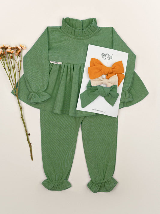 TOTAL LOOK GORETTY | VERDE