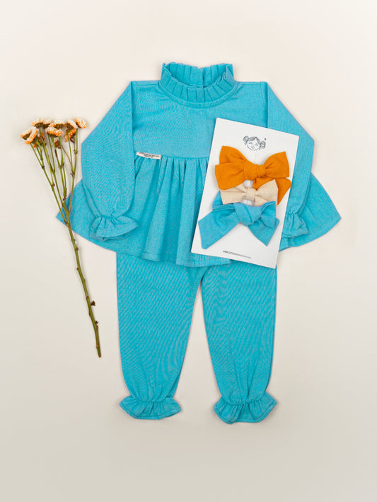 TOTAL LOOK GORETTY | AGUA MARINA
