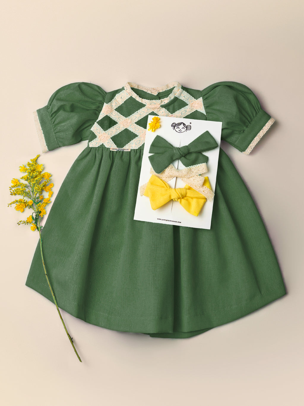 VESTIDO GRETEL | VERDE