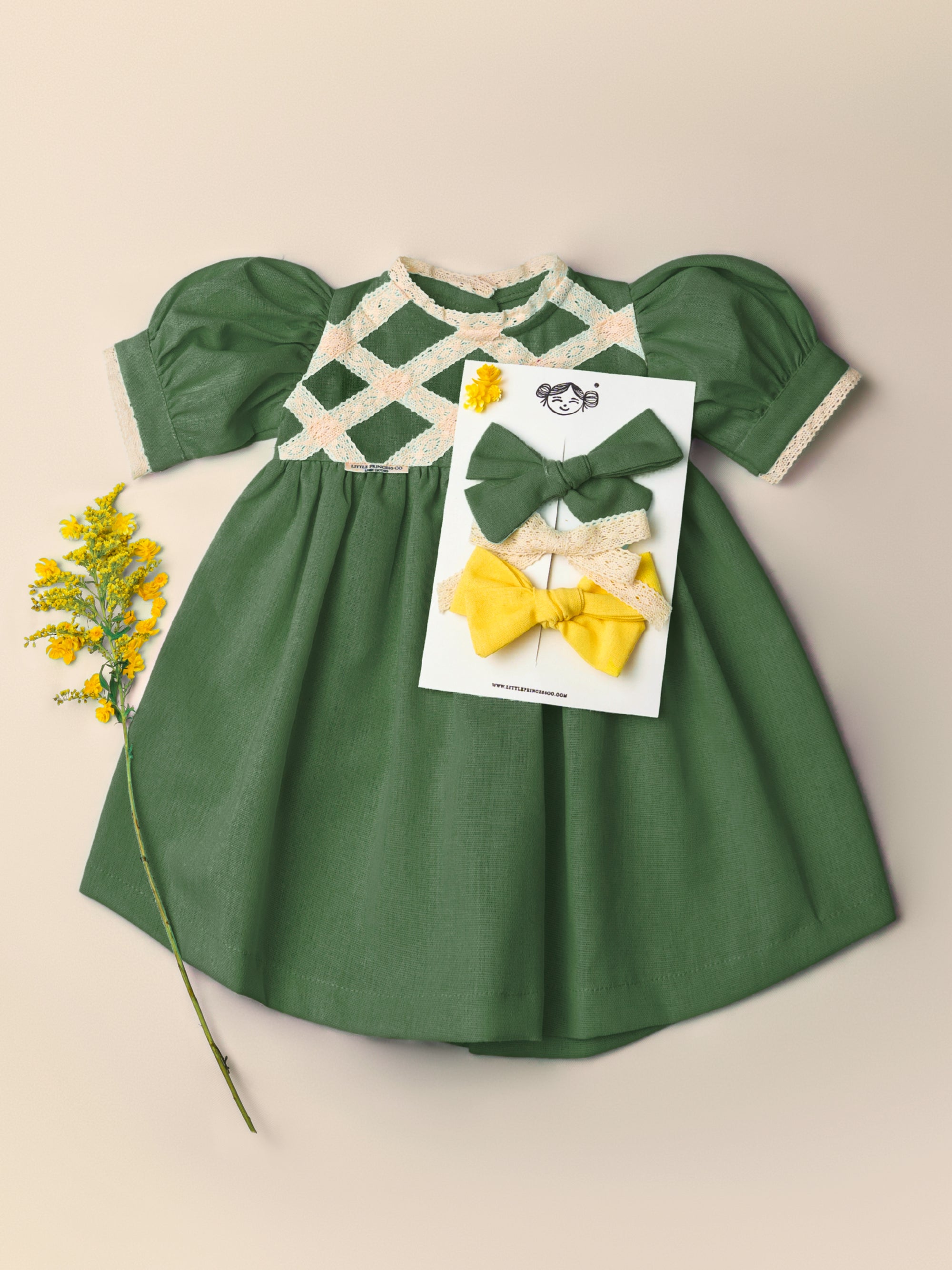 VESTIDO GRETEL | VERDE