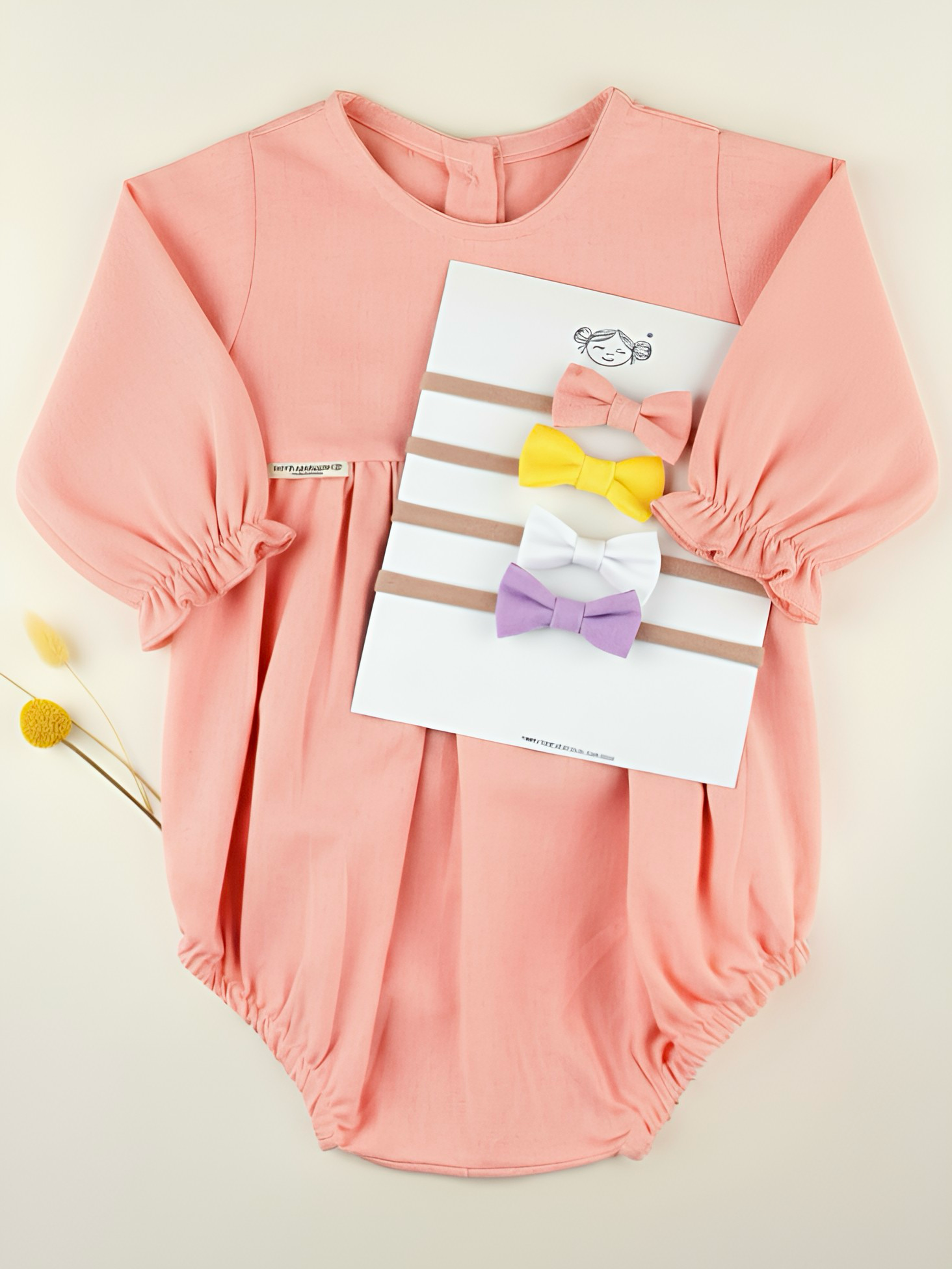 VESTIDO GARDENIA BEBÉ | Manga Larga