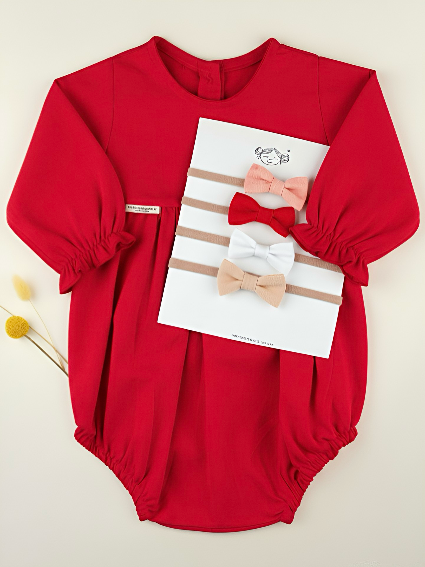 VESTIDO GARDENIA BEBÉ | Manga Larga