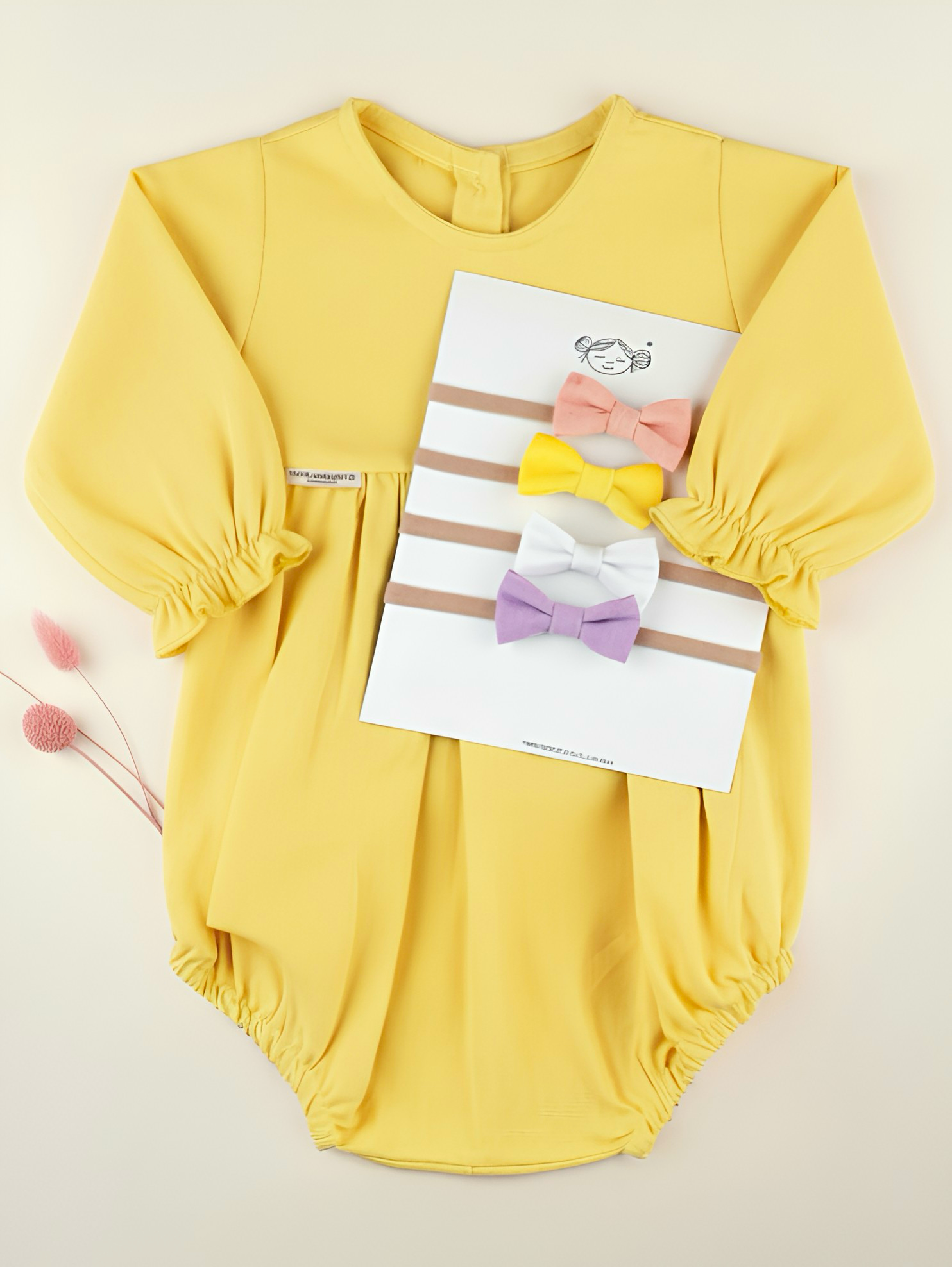 VESTIDO GARDENIA BEBÉ | Manga Larga