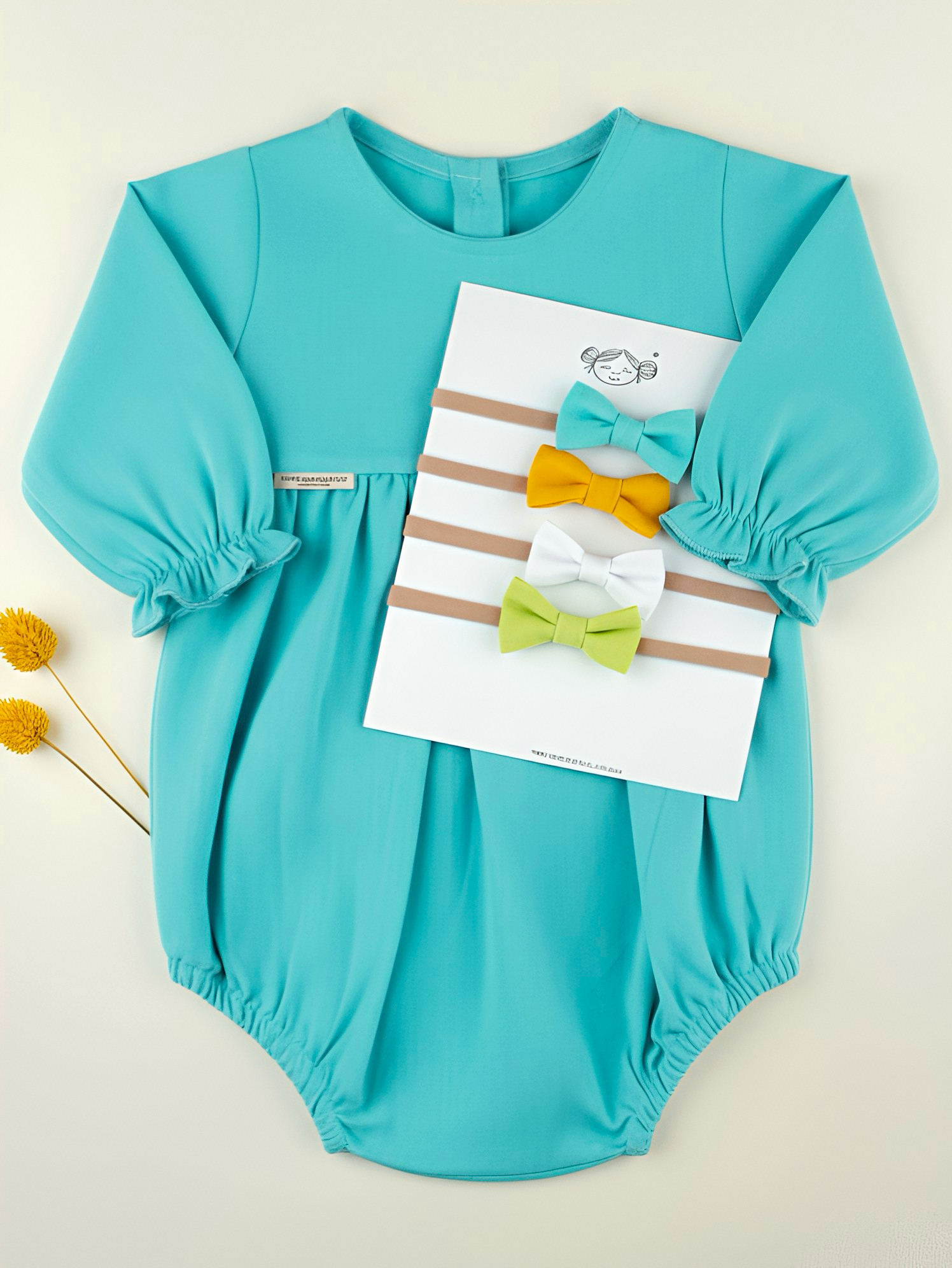 VESTIDO GARDENIA BEBÉ | Manga Larga