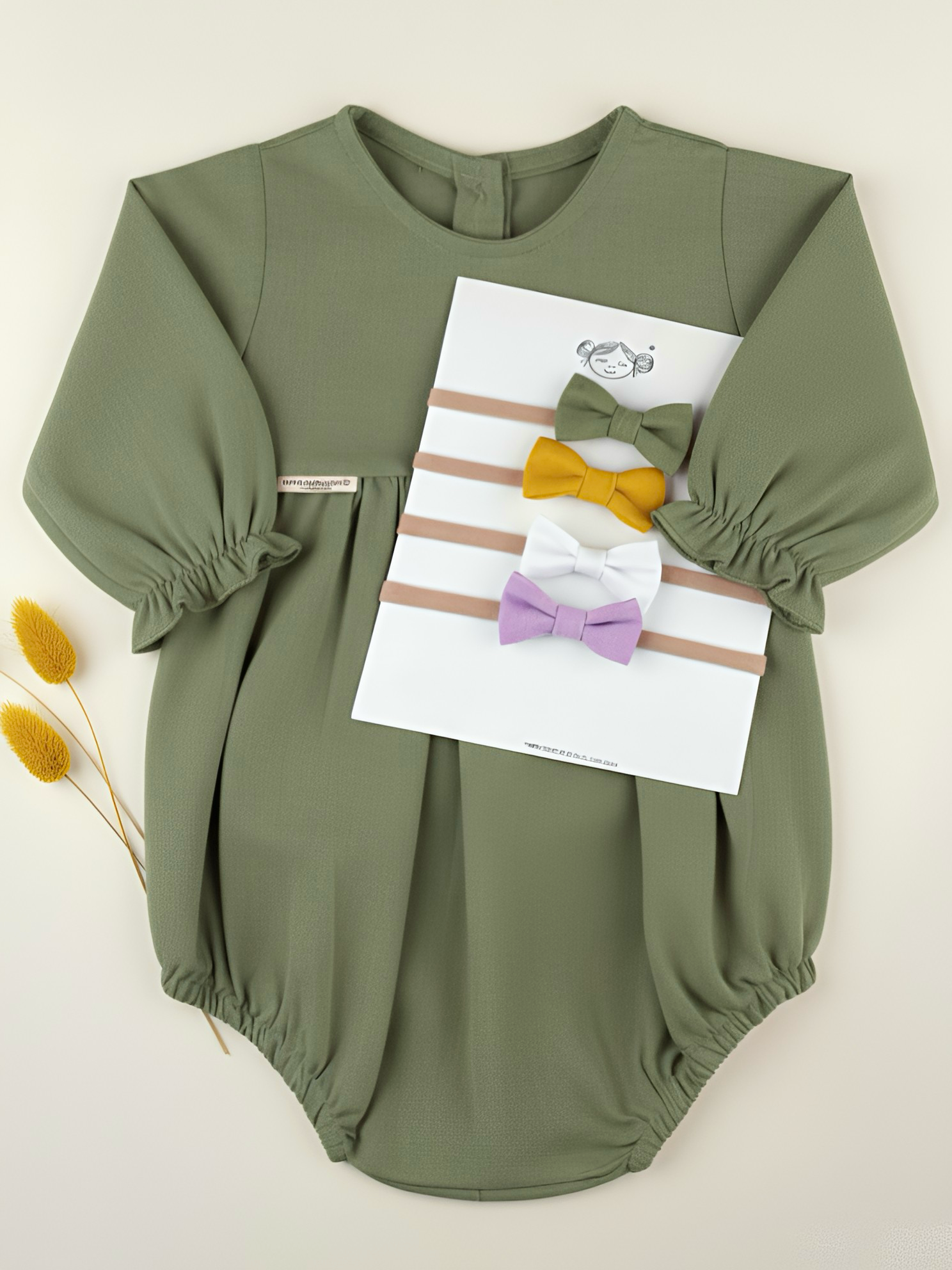 VESTIDO GARDENIA BEBÉ | Manga Larga