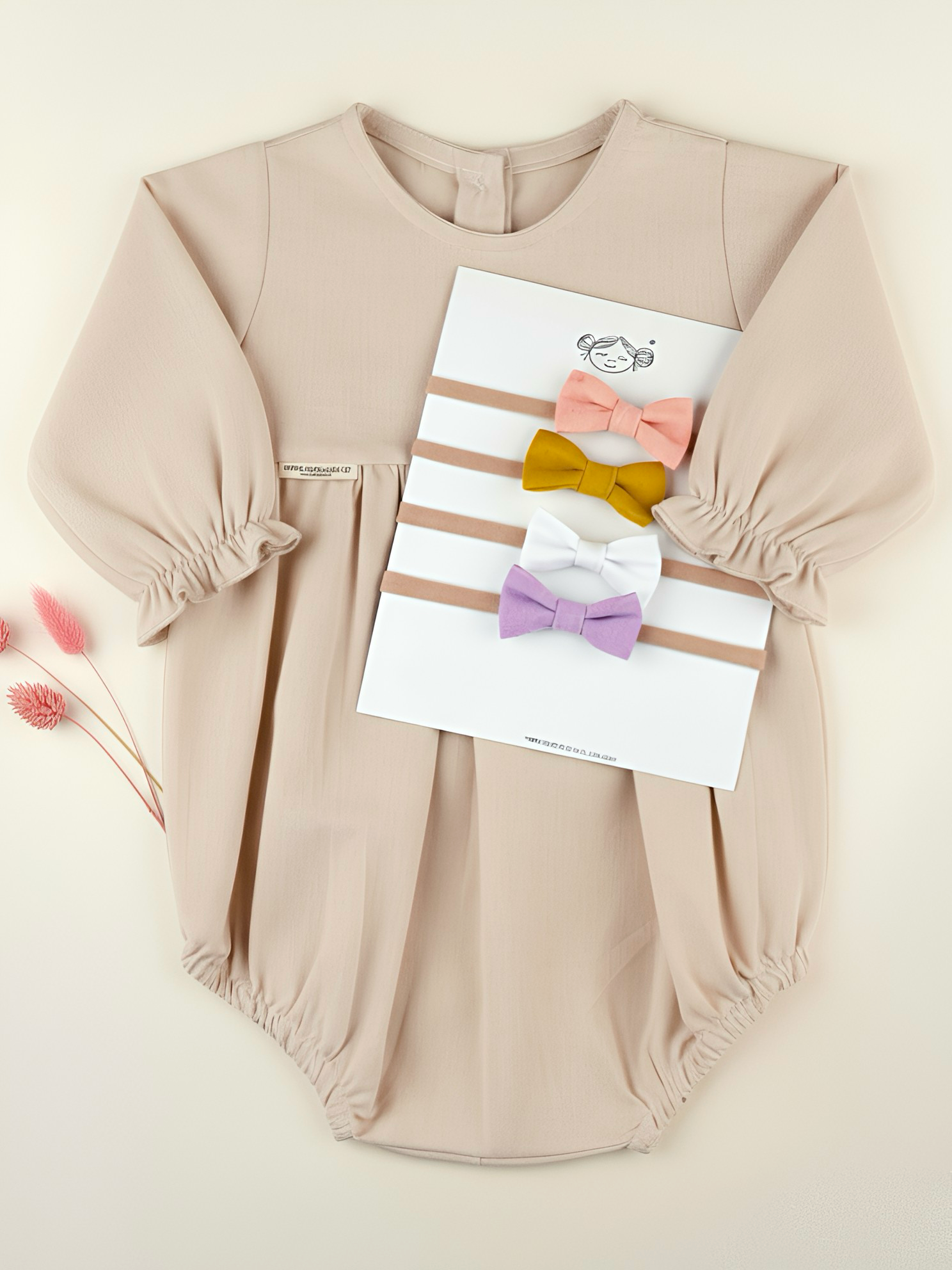 VESTIDO GARDENIA BEBÉ | Manga Larga