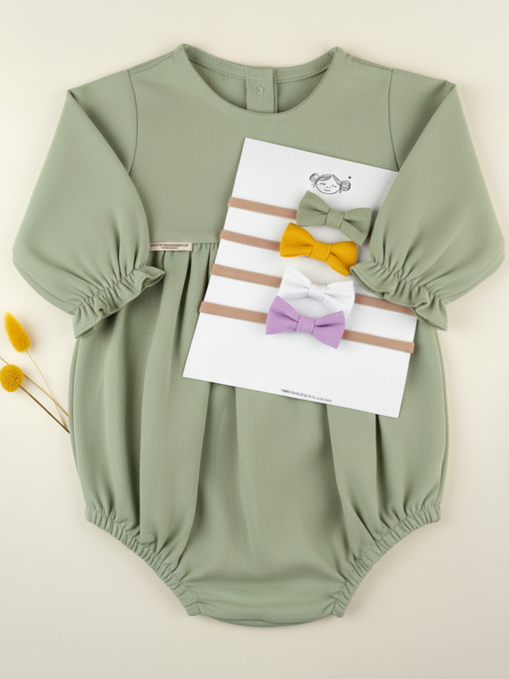 VESTIDO GARDENIA BEBÉ | Manga Larga