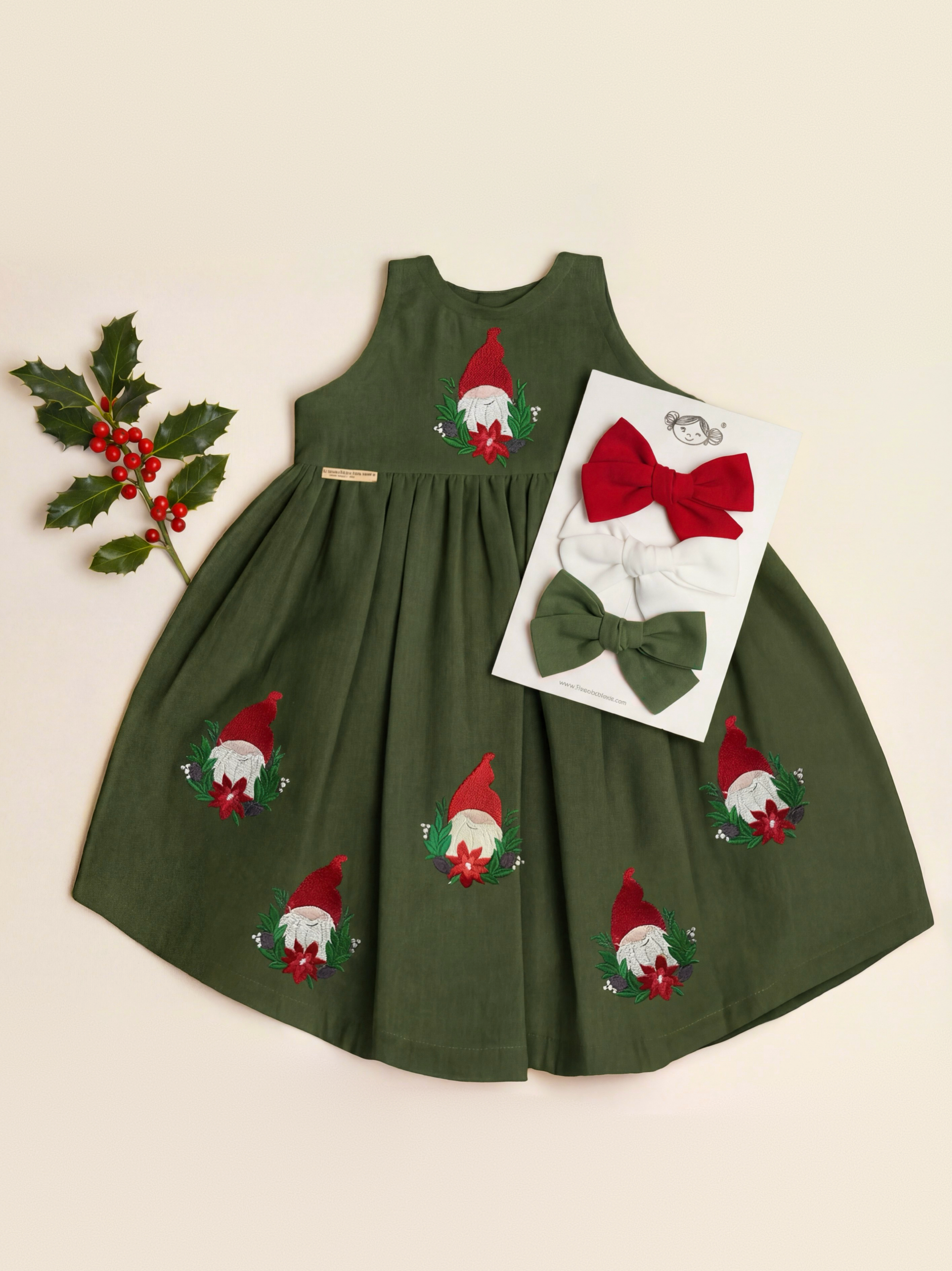 VESTIDO SIZA BORDADO | ¡Elige bordado!