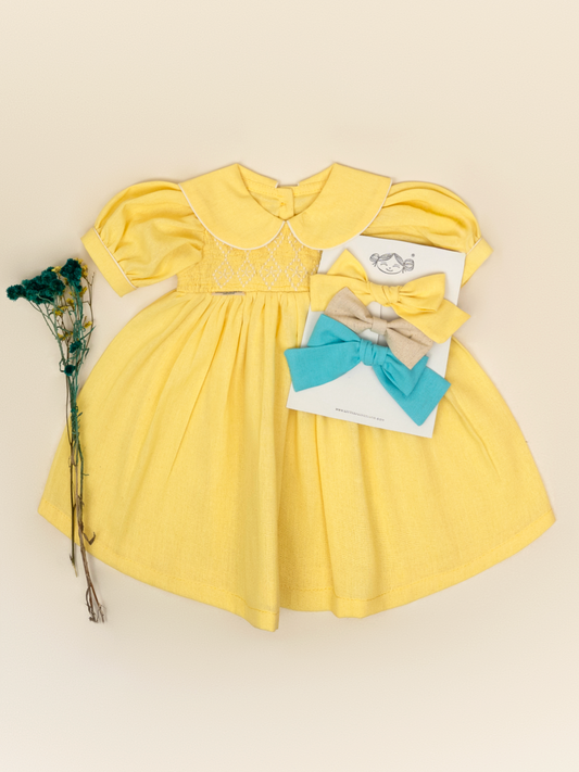 VESTIDO GALILEA | AMARILLO