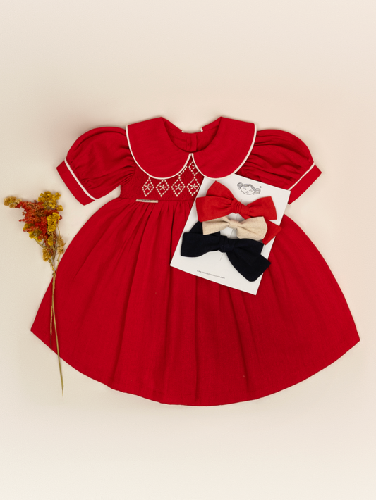 VESTIDO GALILEA | ROJO