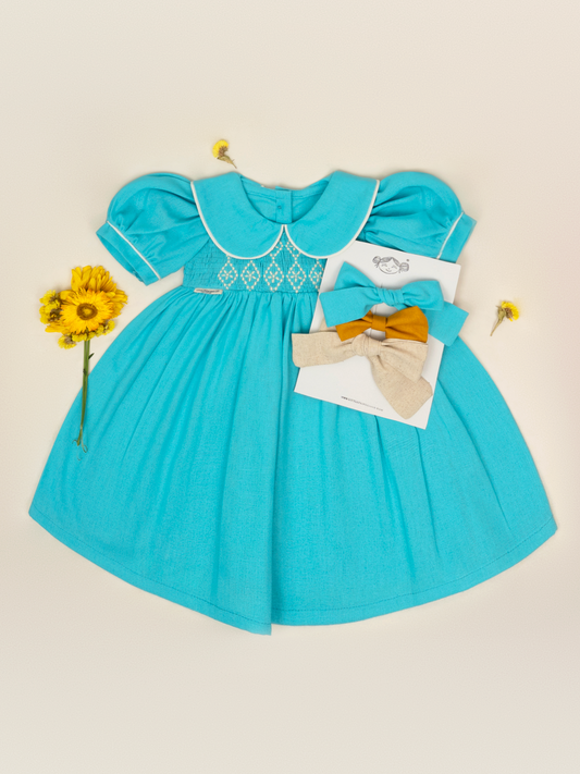 VESTIDO GALILEA | AGUA MARINA