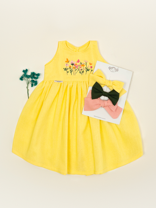 VESTIDO SIZA | AMARILLO GIARDINO
