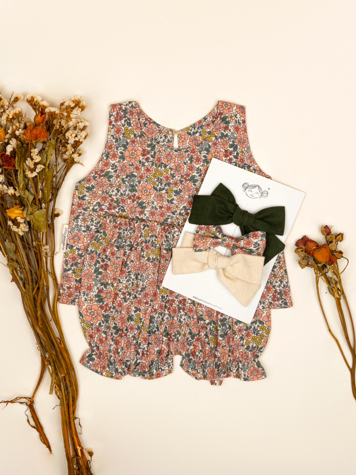CONJUNTO BÁSICO | FLORA MANDARINA