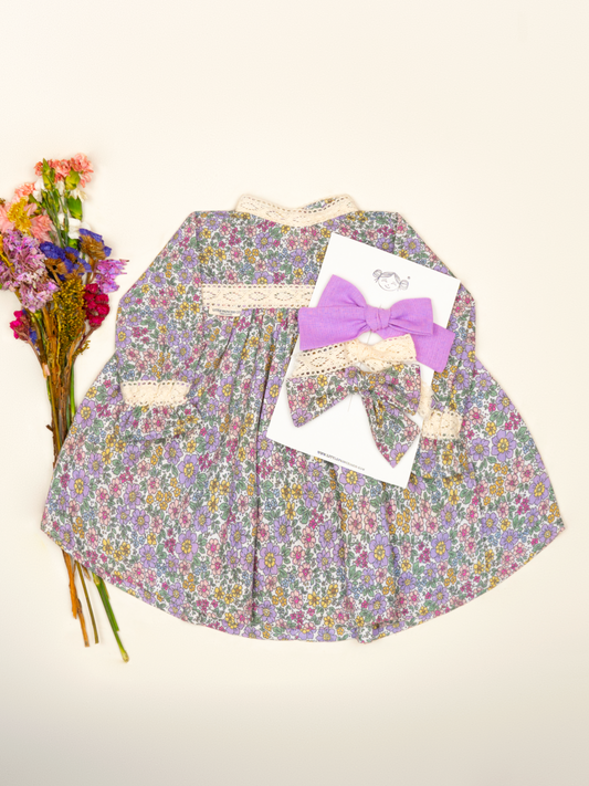 VESTIDO ROMA | FLORA LILA