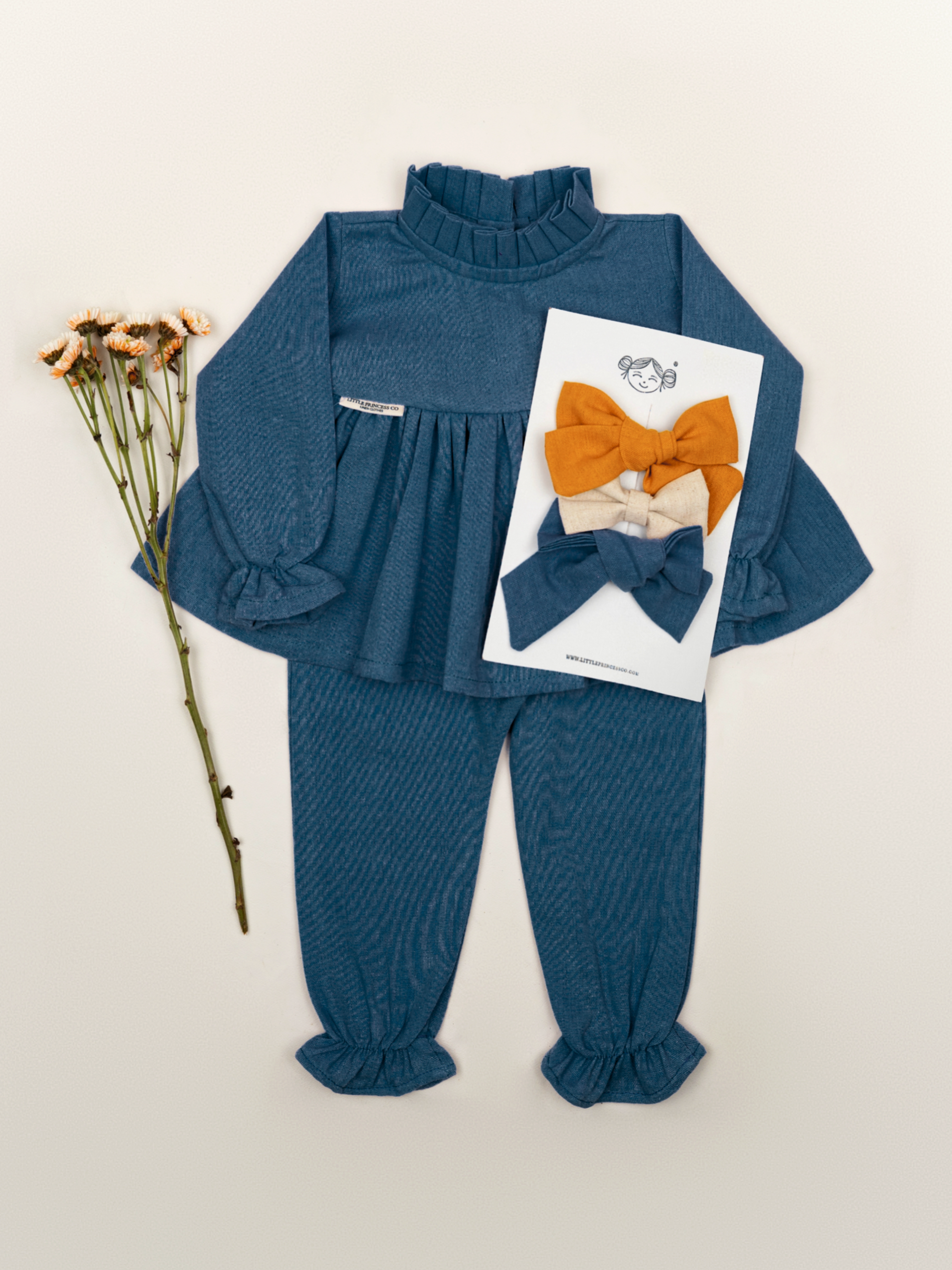 TOTAL LOOK GORETTY | AZUL PETRÓLEO