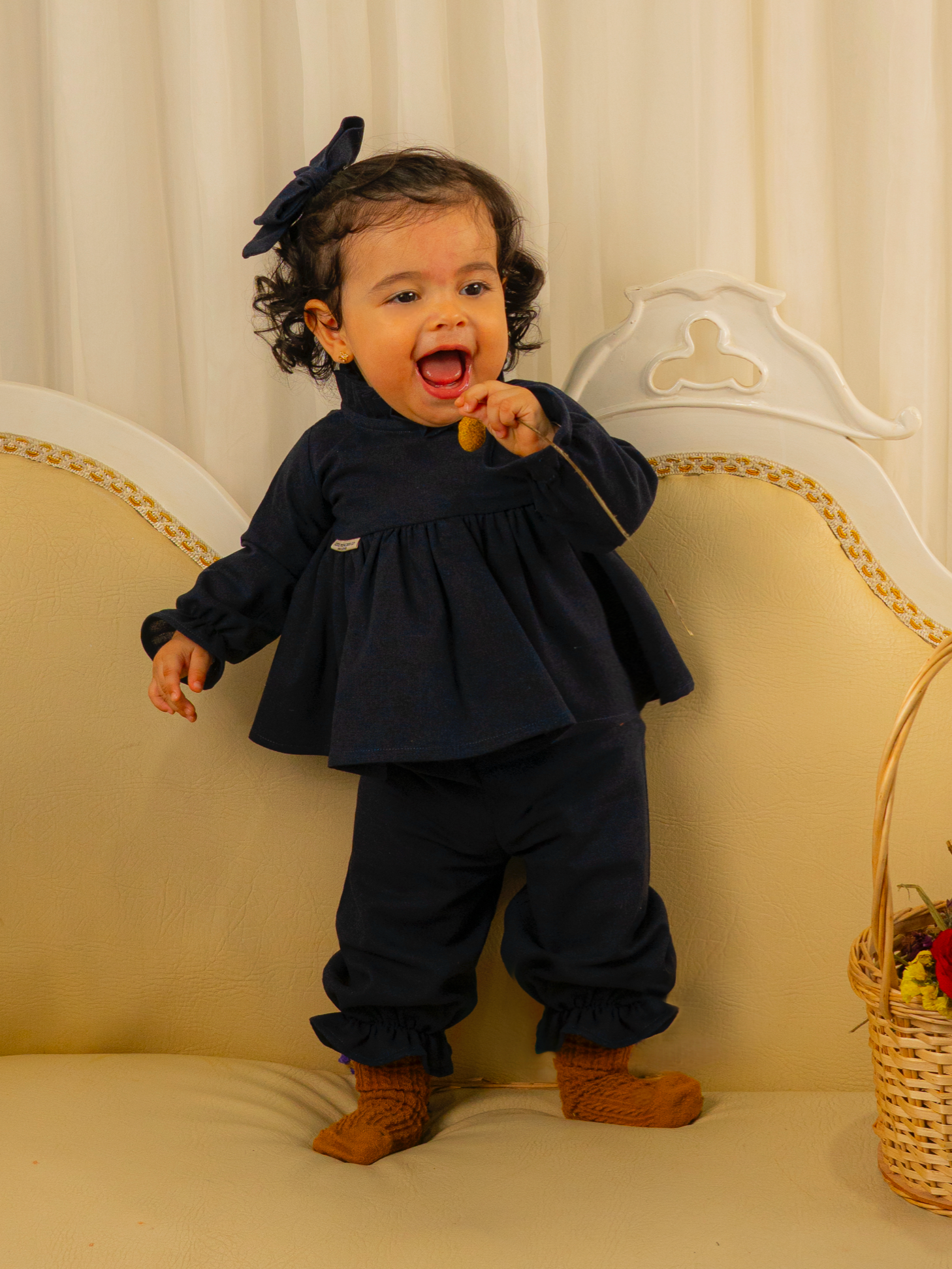 TOTAL LOOK GORETTY | AZUL PETRÓLEO
