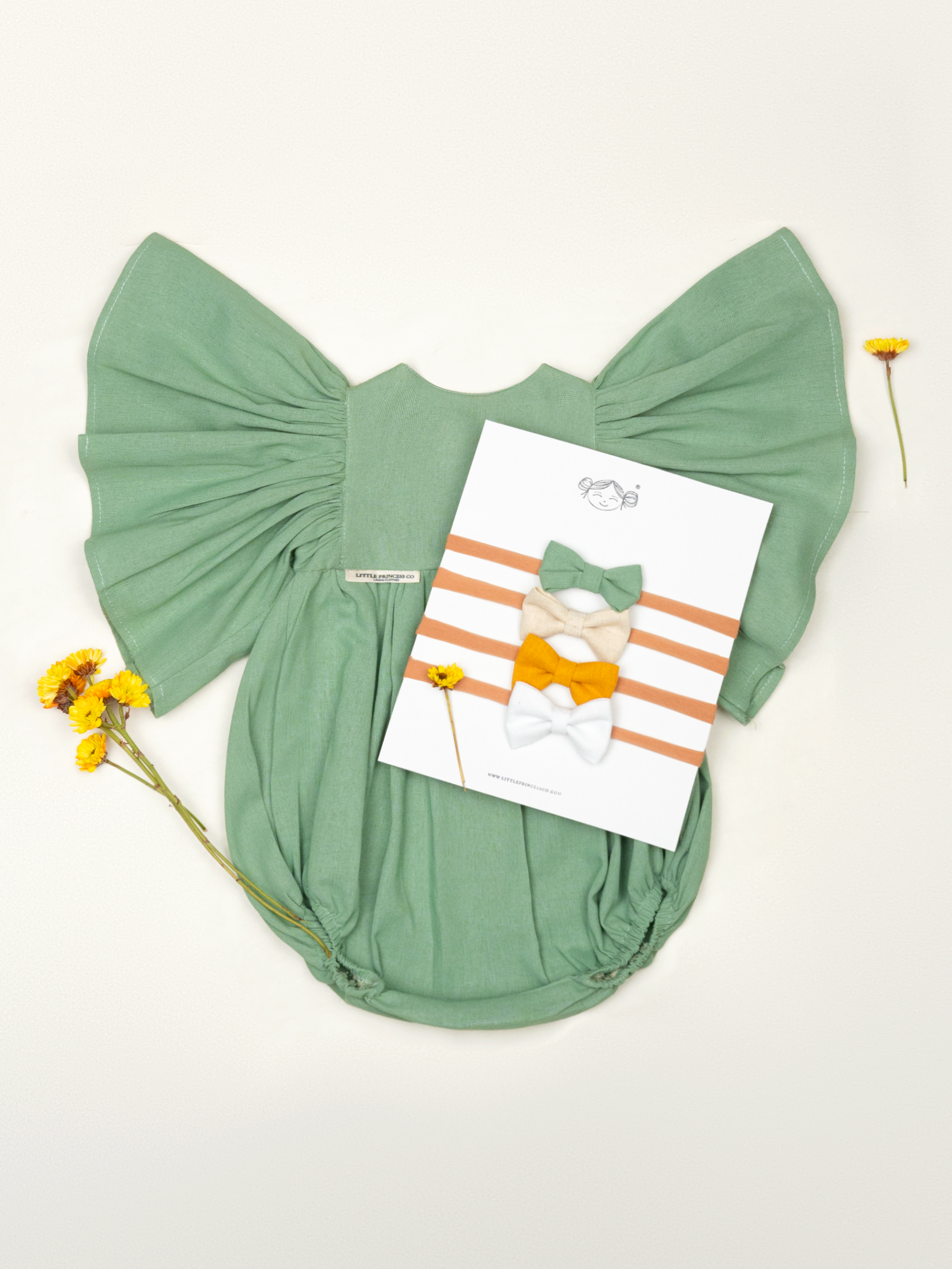 VESTIDO GARDEL BEBÉ | VERDE