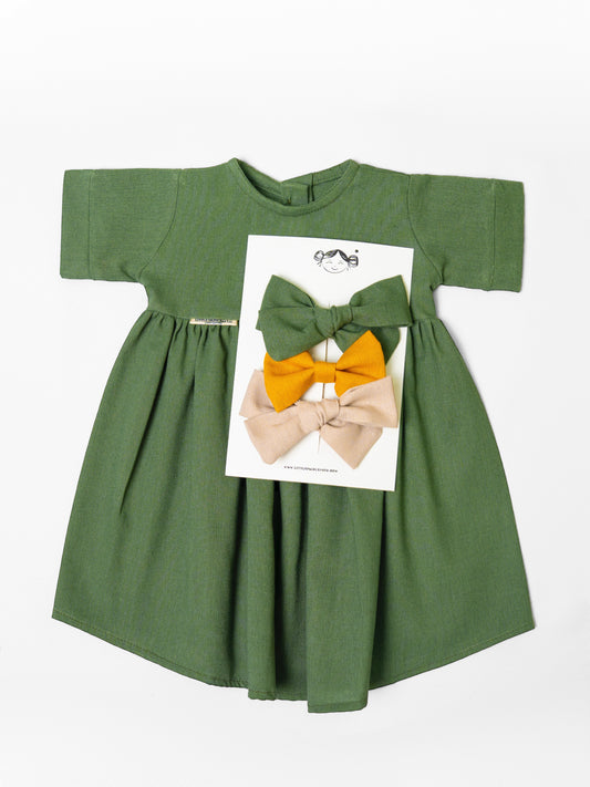 VESTIDO GARDENIA | VERDE