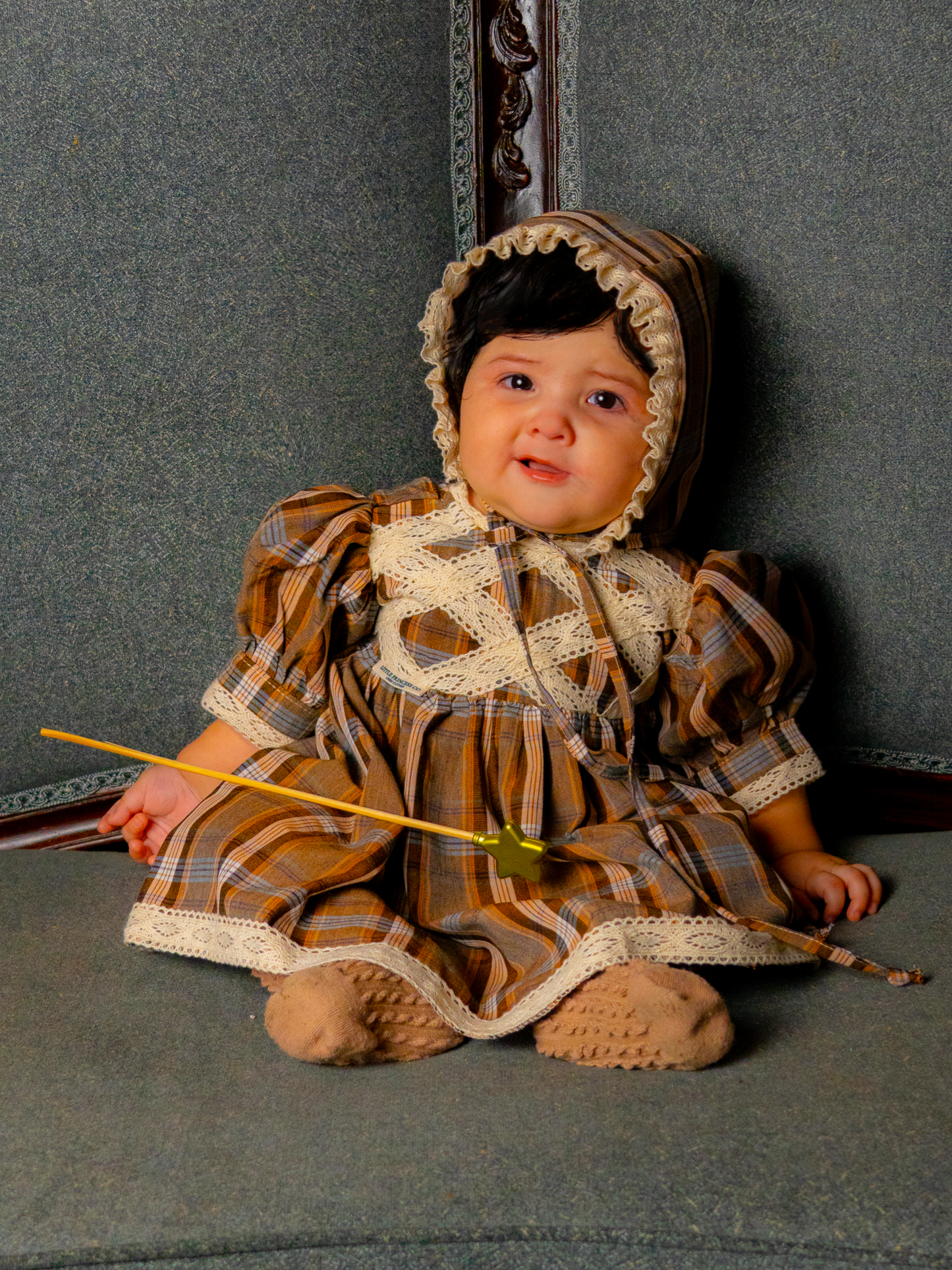 VESTIDO GRETEL | CARAMELA ESCOCÉS
