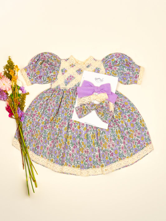 VESTIDO GRETEL | FLORA LILA