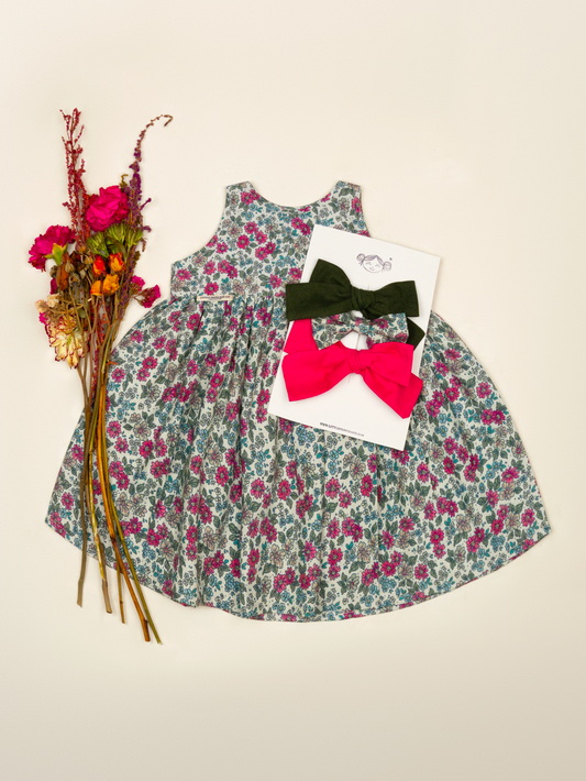 VESTIDO SIZA | FLORA VERDE
