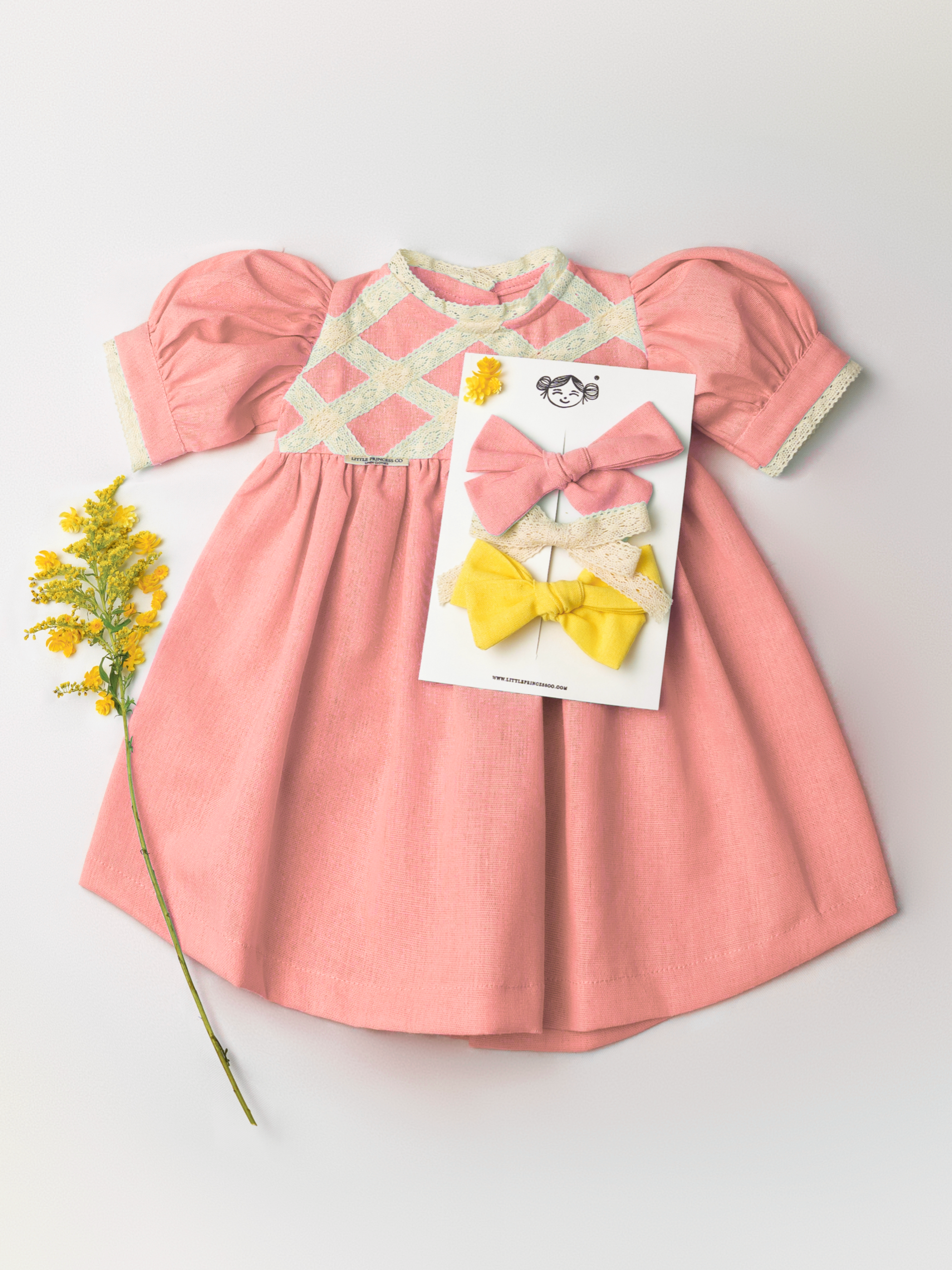 VESTIDO GRETEL | ROSADO