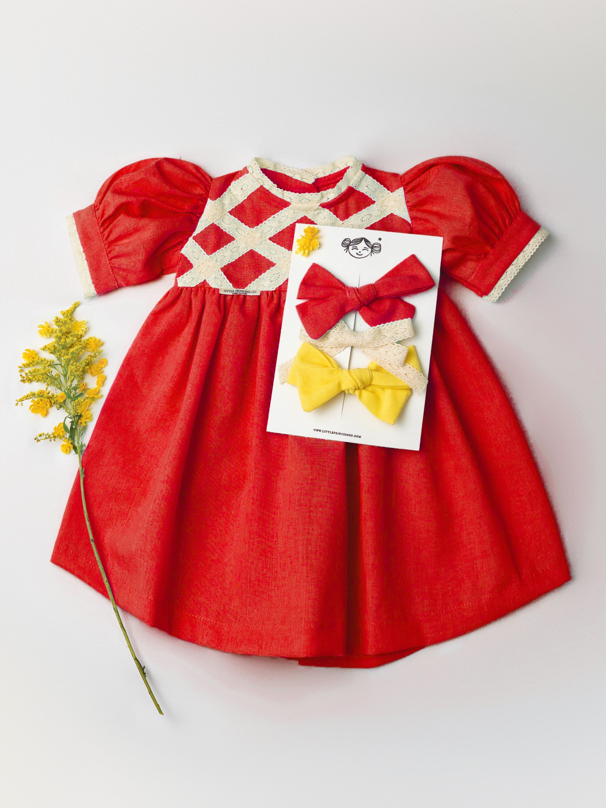 VESTIDO GRETEL | ROJO