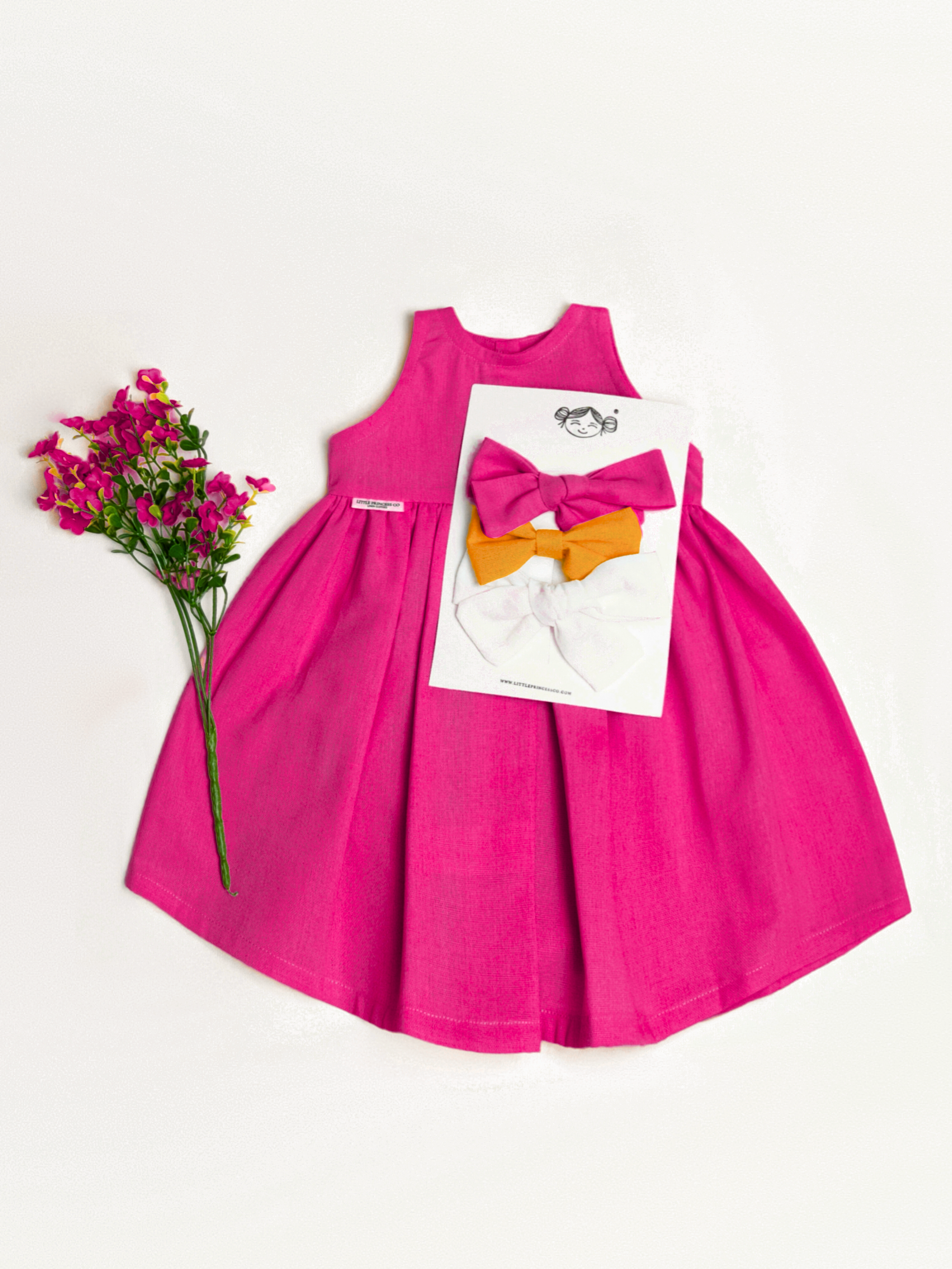 VESTIDO SIZA | FUCSIA