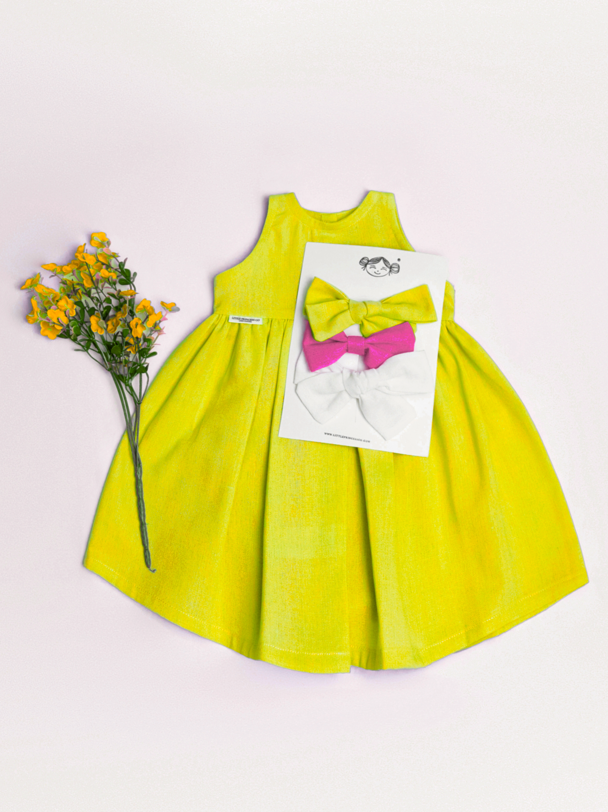 VESTIDO SIZA | VERDE LIMÓN